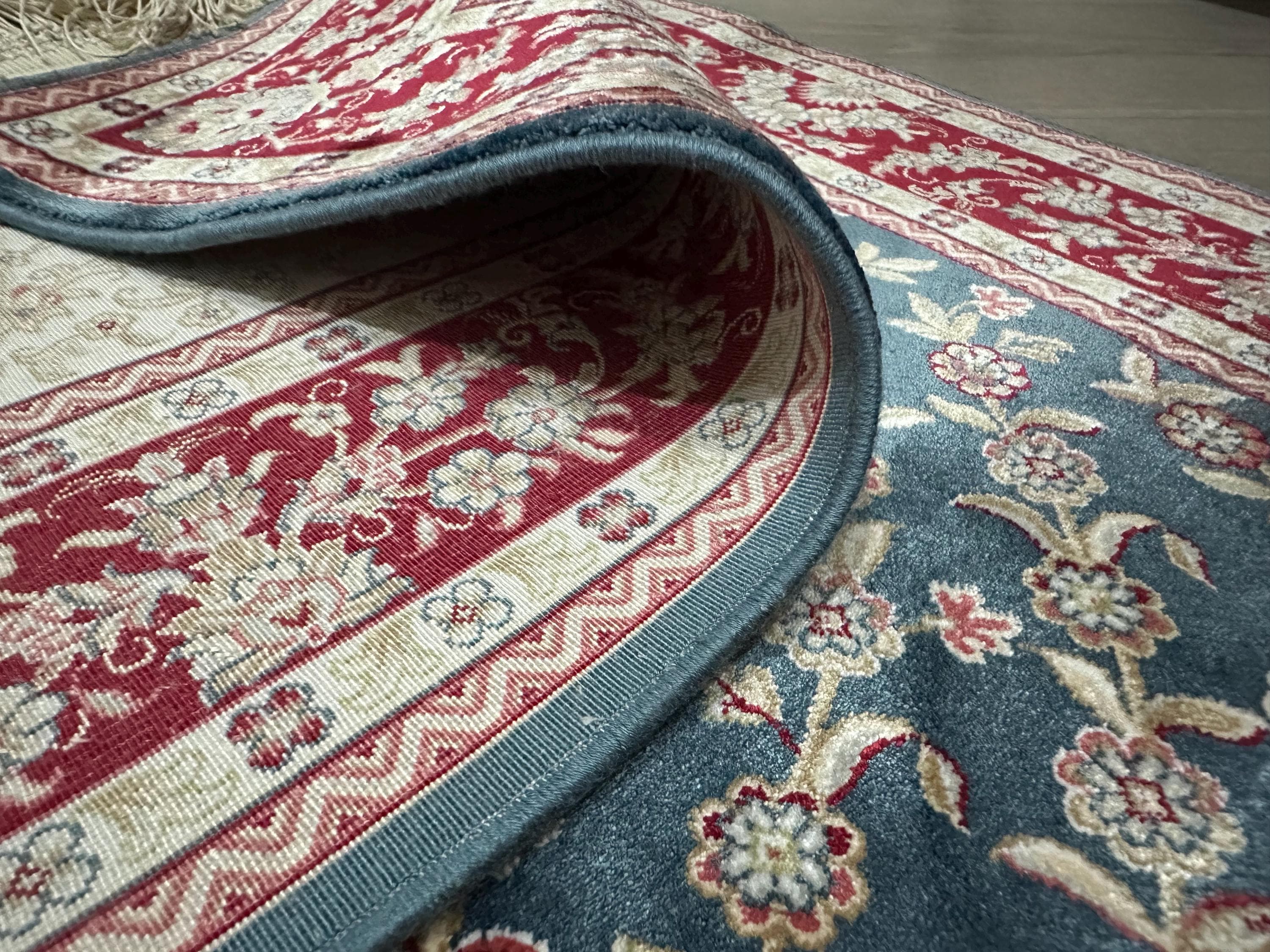 Mıhrab Design Prayer Mat Rug, 3x4 Ft Bamboo Silk Sajjadah Carpet, Prayer Rug For Mıslim Islamic Home Decor, Unique Prayer Rug,Turkish Carpet - image 5