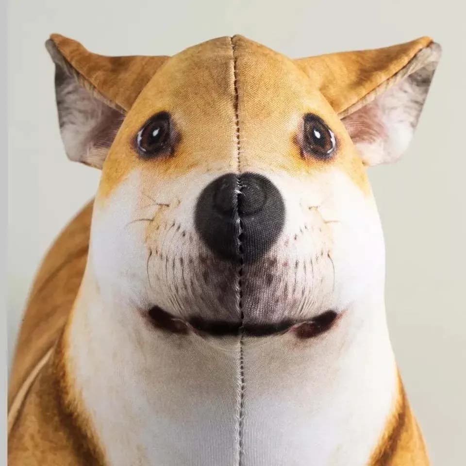 Handmade Corgi Plushie – Cute Soft Antistress Dog Stuffed Toy – Kawaii Animal Gift - image 3