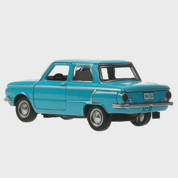 ZAZ-968A Zaporozhets 1:32 Diecast Car Model – Blue USSR 1966 – Collectible Soviet Vehicle - image 4