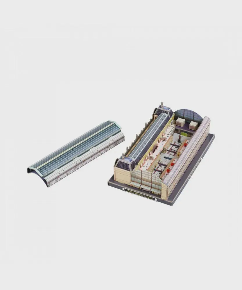 Musée d’Orsay DIY Paper Model Kit – Paris Architecture Miniature – Craft Kit for Adults & Kids – Museums of the World Collection - image 3