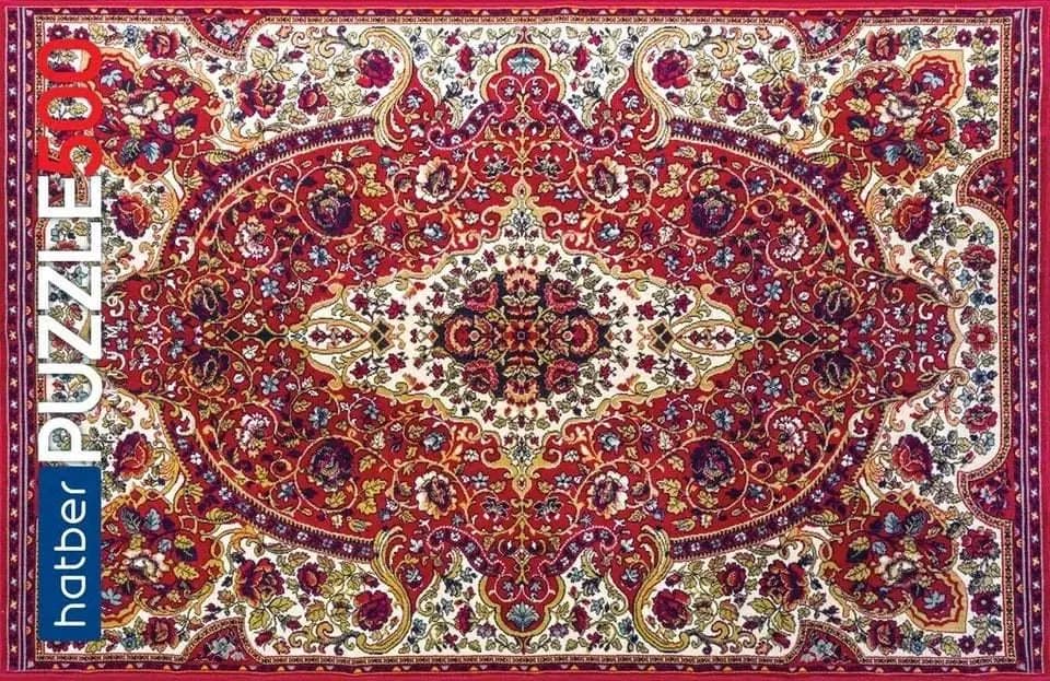 Hatber 500 Piece Puzzle – Ornament Carpet – Abstract Art Jigsaw – Premium Collectible Puzzle - image 3