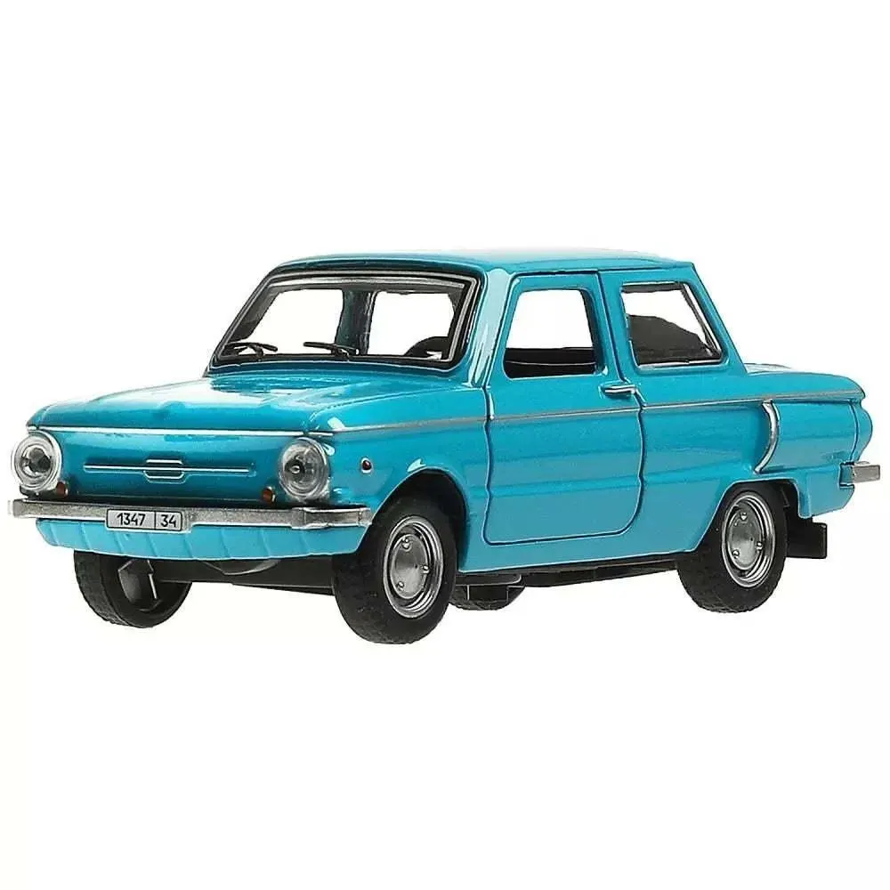 ZAZ-968A Zaporozhets 1:32 Diecast Car Model – Blue USSR 1966 – Collectible Soviet Vehicle