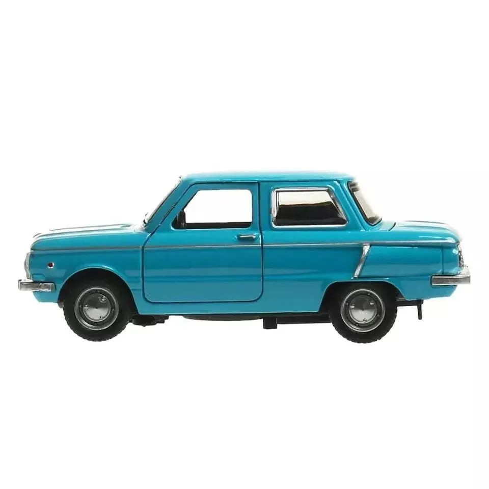 ZAZ-968A Zaporozhets 1:32 Diecast Car Model – Blue USSR 1966 – Collectible Soviet Vehicle - image 3