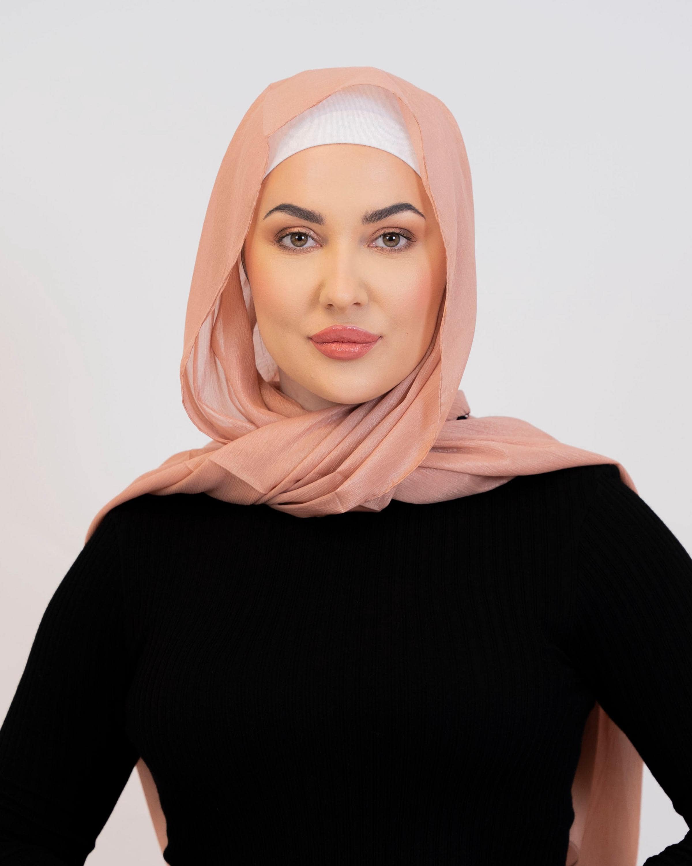 Elegant Shimmer Hijab Scarf - image 5