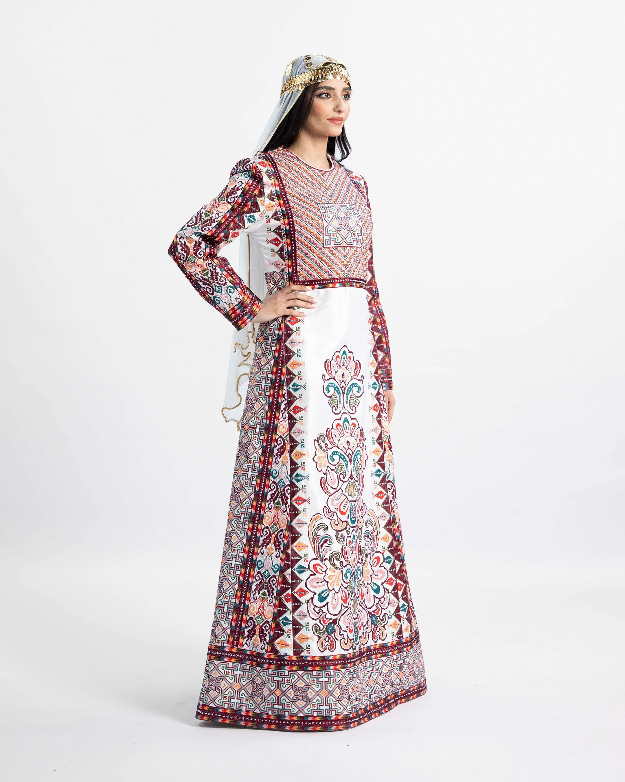 Celestial Bliss Palestinian Bridal Thobe