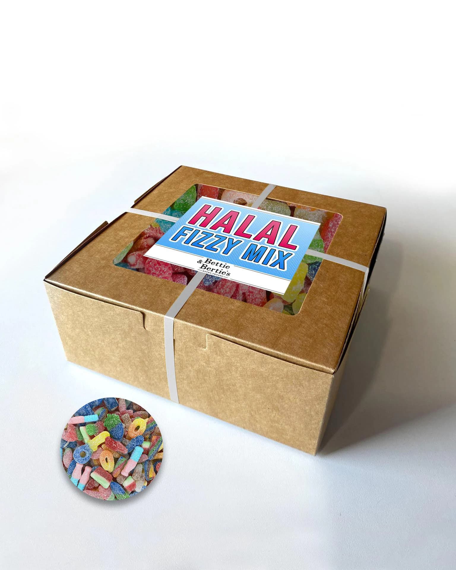 Halal Fizzy Sweets Gift Box, Halal Candy Pick and Mix