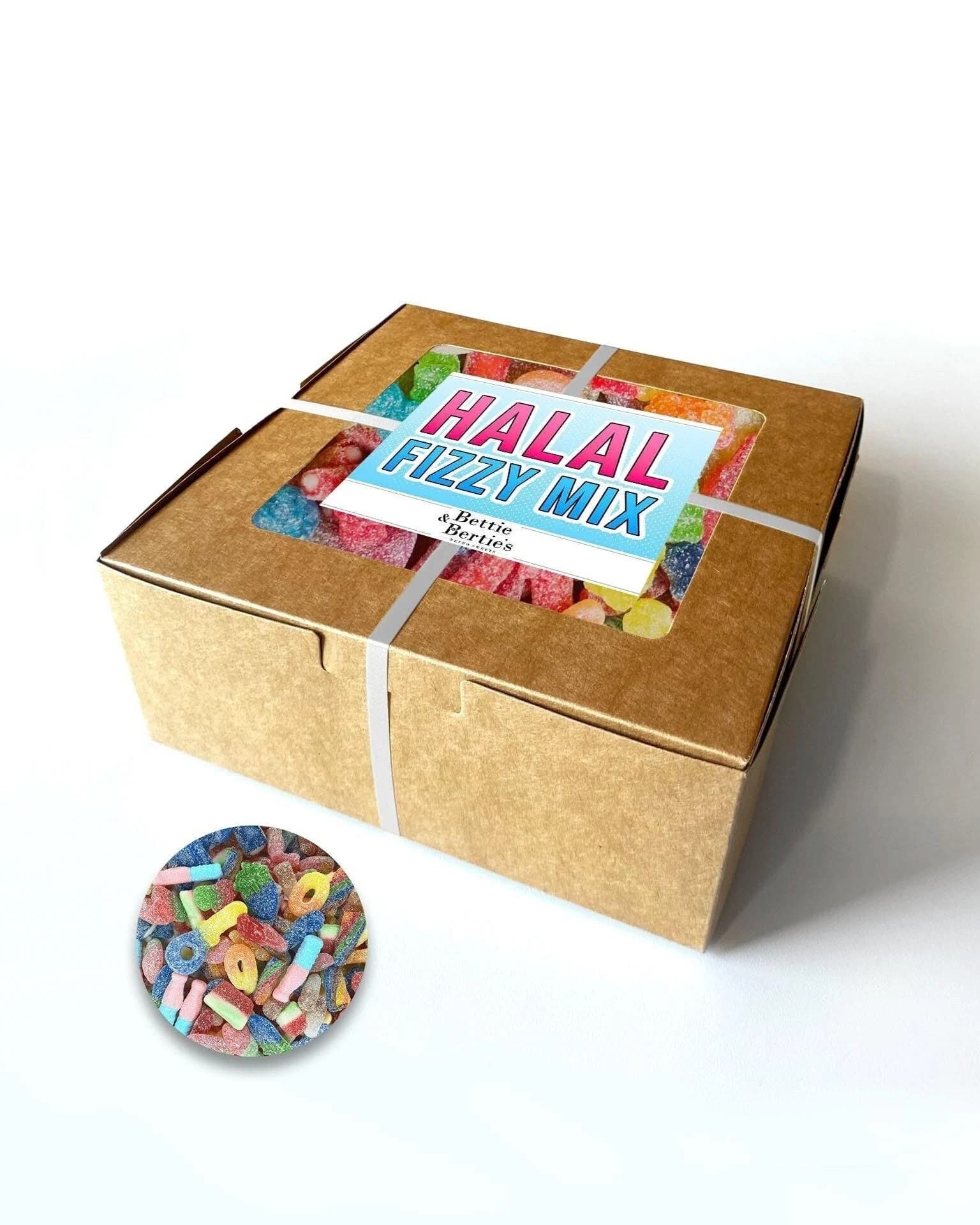 Halal Fizzy Sweets Gift Box, Party Favors