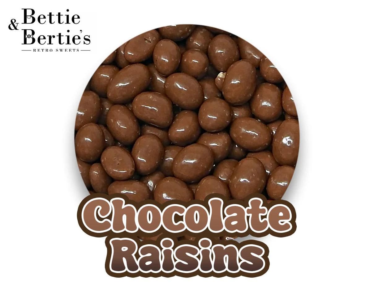 Milk Chocolate Raisins, Retro Sweets, Valentines Chocolate