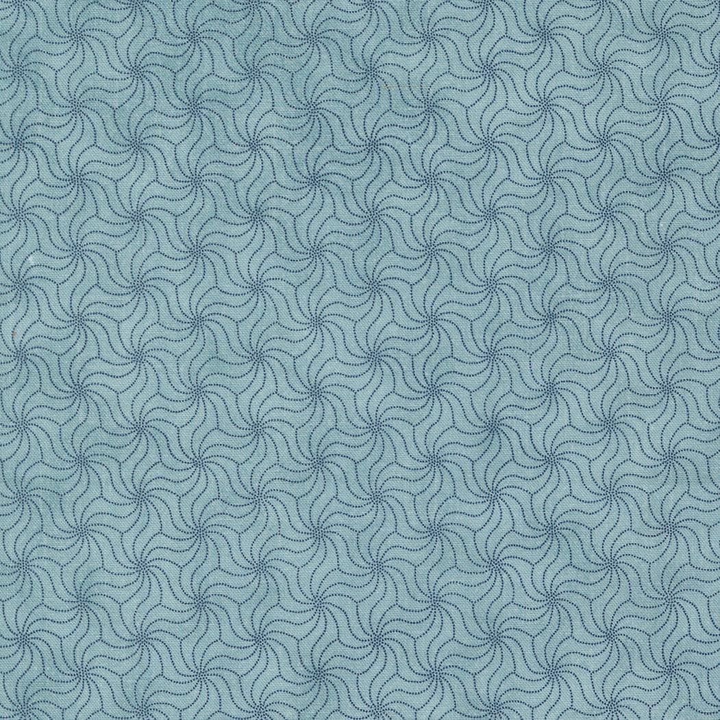 Debbie Maddy for Moda Fabrics Indigo Blooming 9 Piece Assorted Bundle Free Shipping - image 5