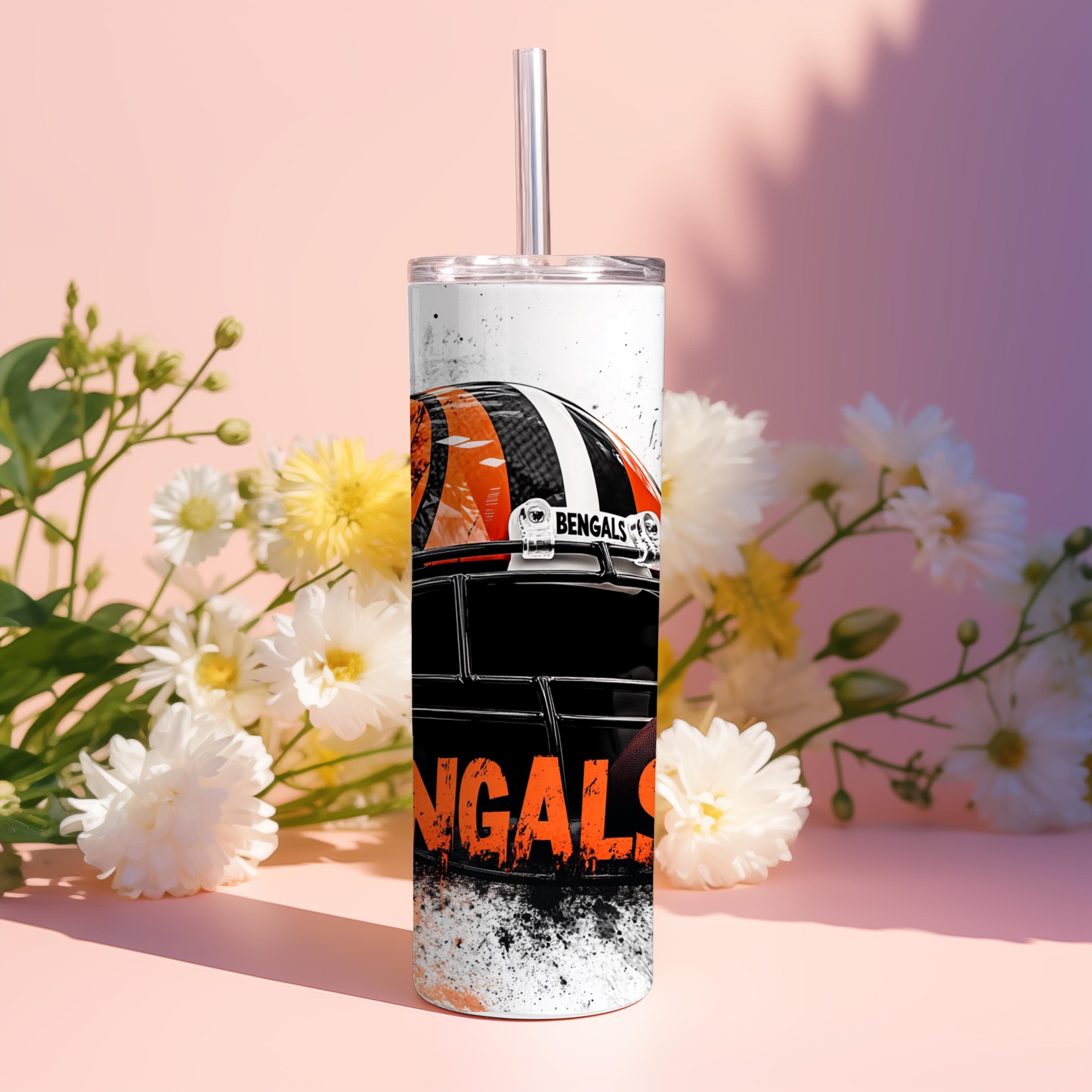 Football Tumbler Wrap Football Team PNG 20oz Skinny Tumbler Wrap PNG Sports Tumbler Sublimation Design Gift for Men Digital Download - image 4