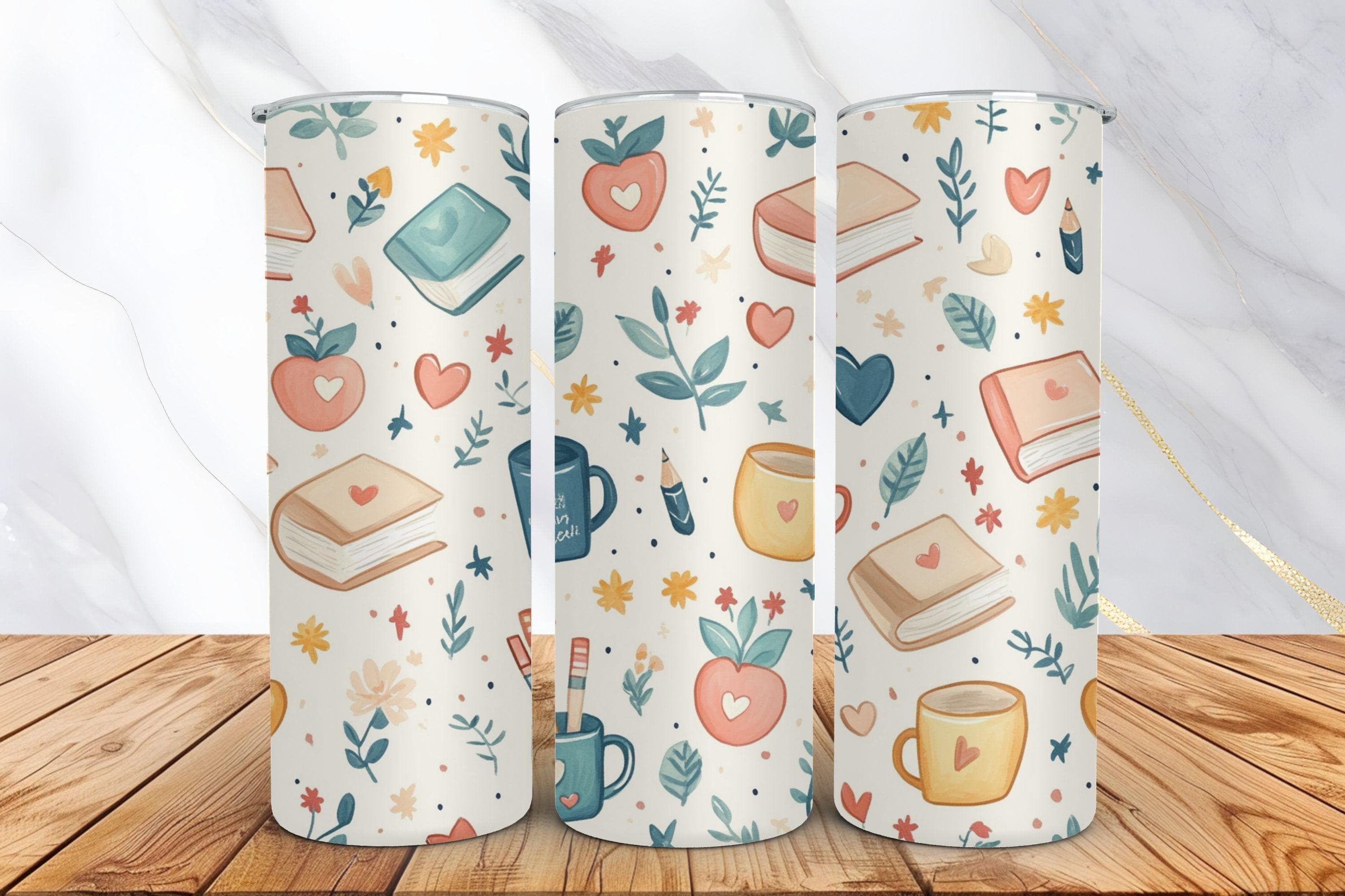 Teacher tumbler wrap - Teacher appreciation - 20oz tumbler wrap - Back to school png - Teacher tumbler- best teacher ever - Gift for teacher