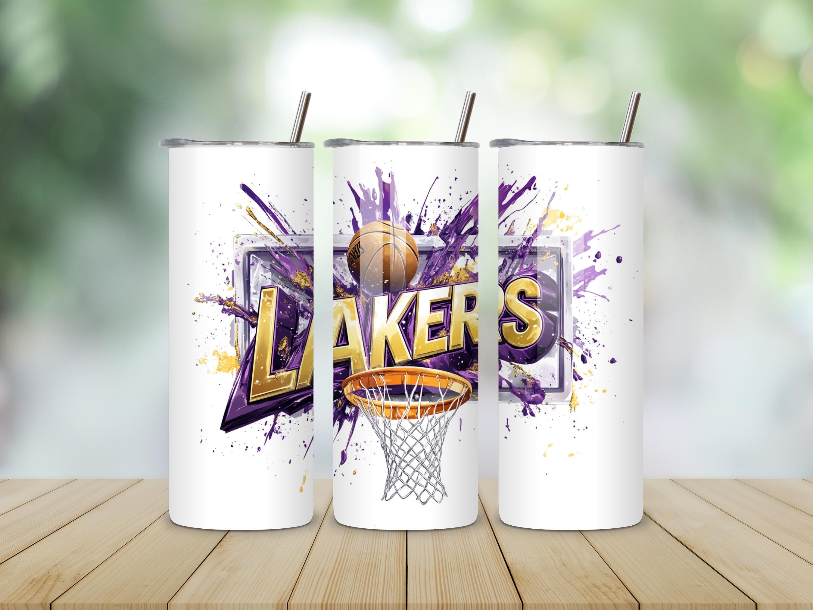 Basketball Tumbler Wrap as a sports team gift is a beautiful sports PNG to show your enthusiasm - basketball PNG - 20oz tumbler wrap - image 5