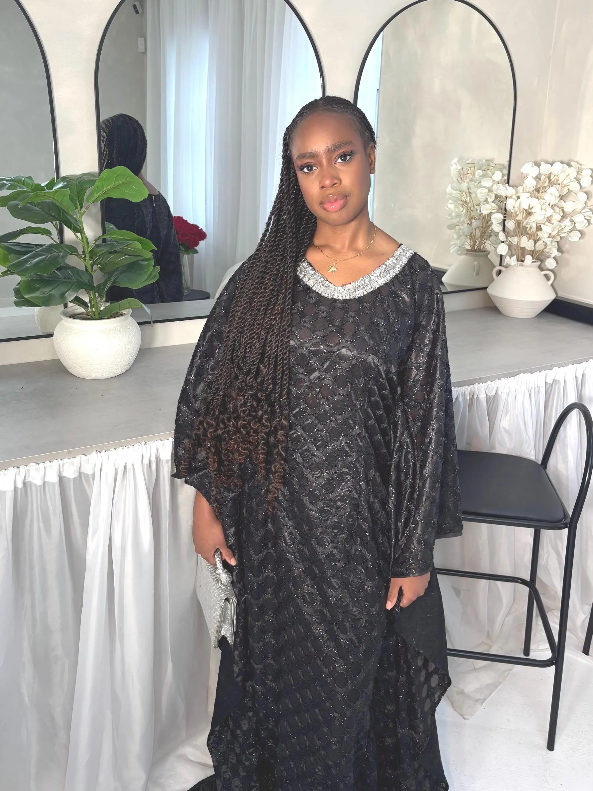 Luxury Grand Bubu Dress, African Kaftan Party Boubou, Ramadan Eid Outfit - image 2
