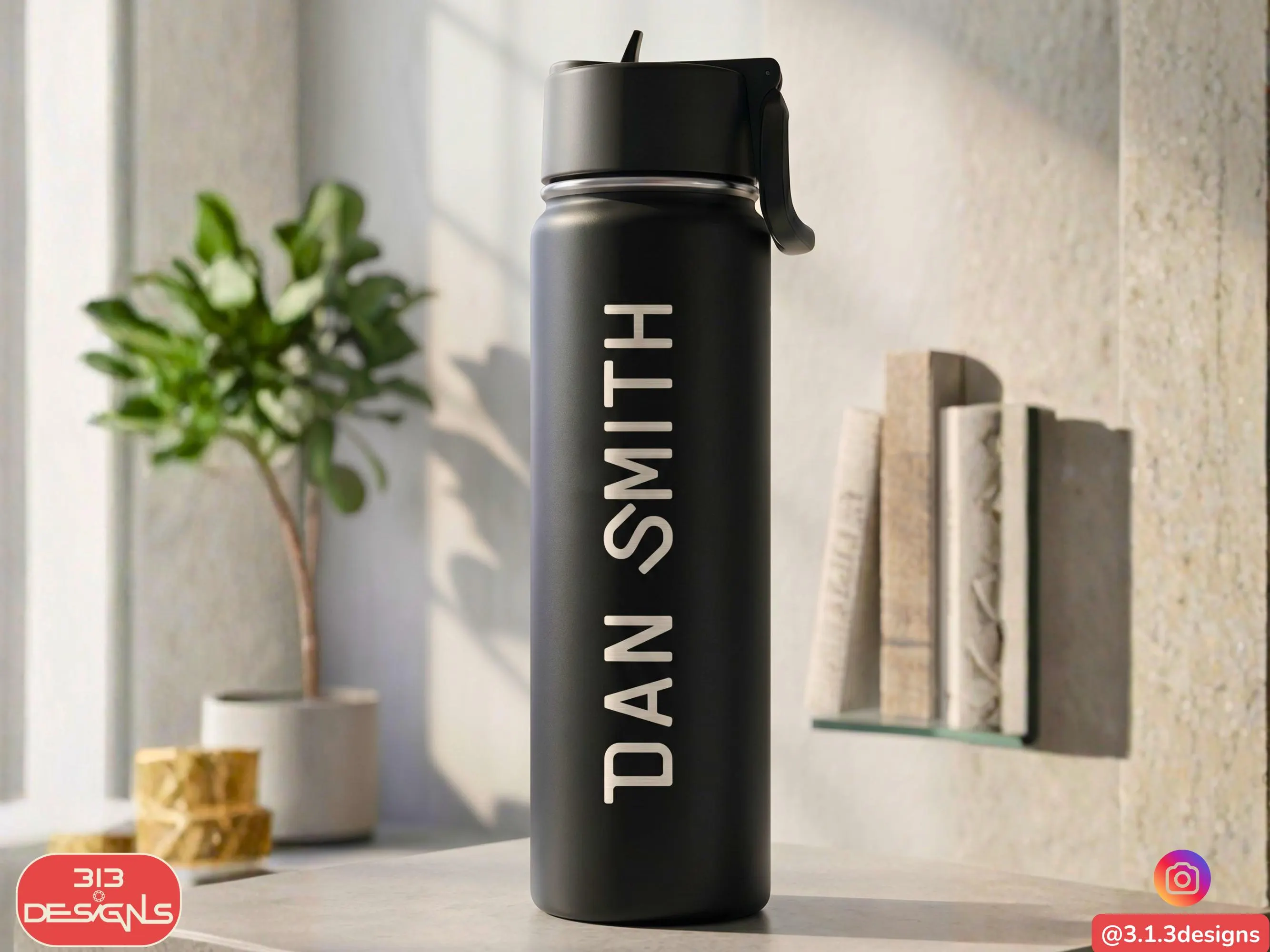 Groomsmen Gift Tumbler Personalized Monogram Stainless Steel Insulated Bottle Custom Party Bridesmaid Drinkware Flip Straw Leak proof - image 3
