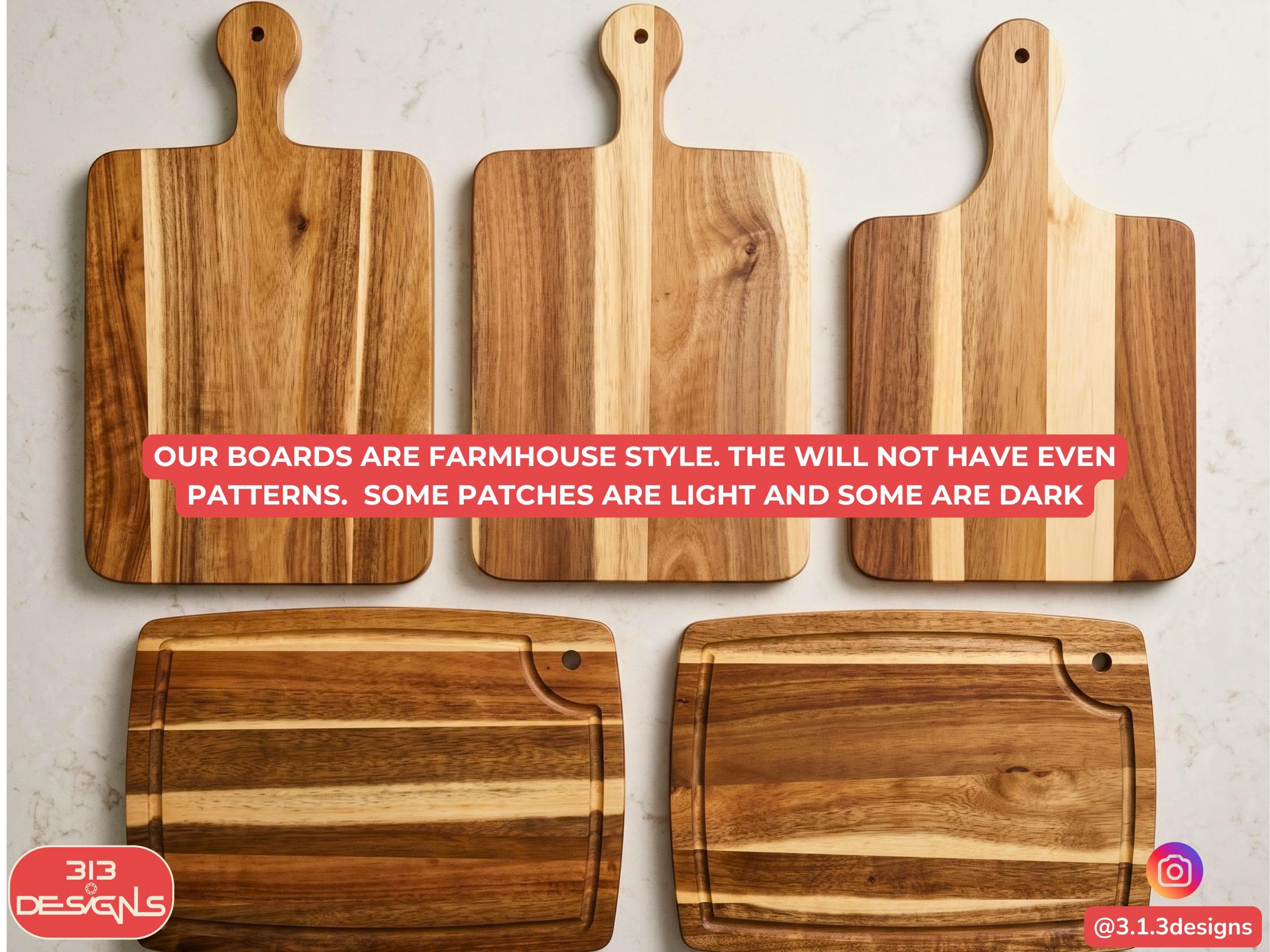 Personalized Engraved Cutting Board Charcuterie Board Housewarming Wedding Gift Custom Kitchen Decor for New Home - image 3