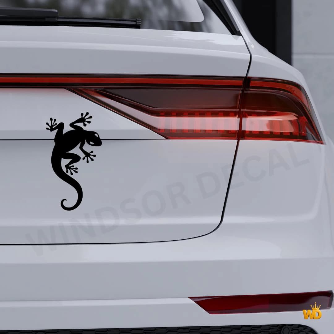 Gecko Lizard Vinyl Decal for Car Window Laptop & Tumbler | Reptile Sticker Decal - image 4