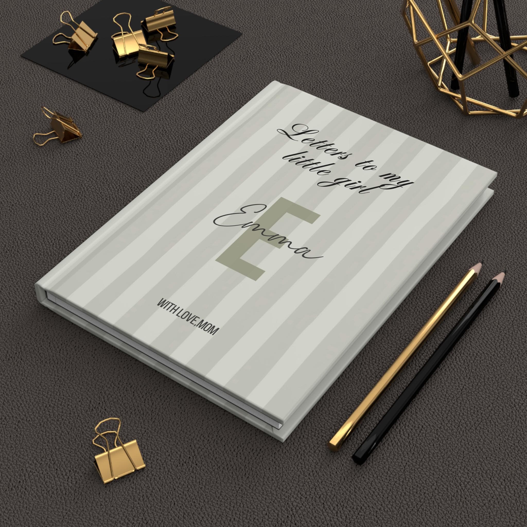Personalized Letters To My Daughter Journal - New Mom Gift-Mom To Be-Baby Girl Present - image 3