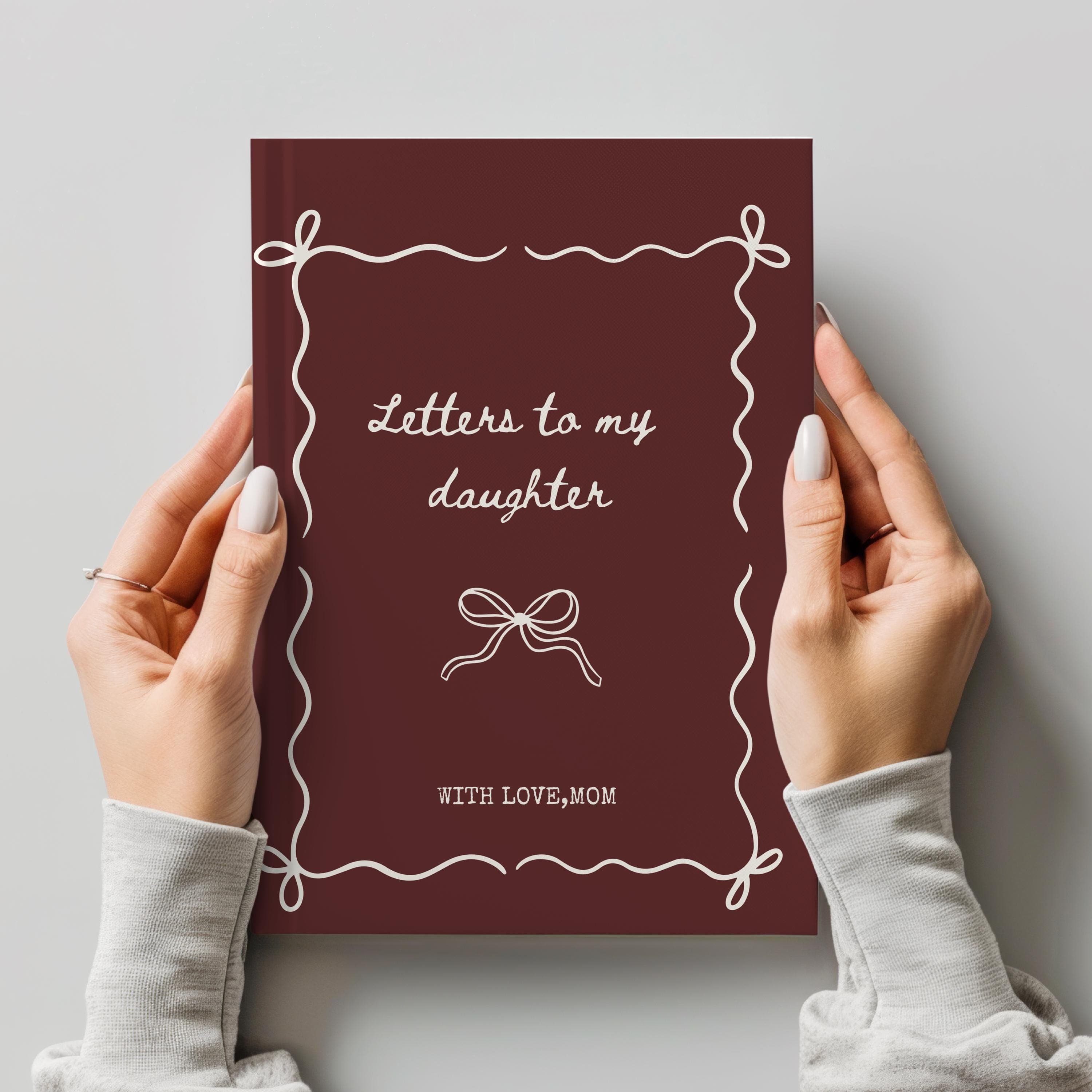 Letters to My Daughter Journal: Personalized Keepsake, New Mom Gift- Mom To Be-New Born Mother Present-Baby Girl - image 5