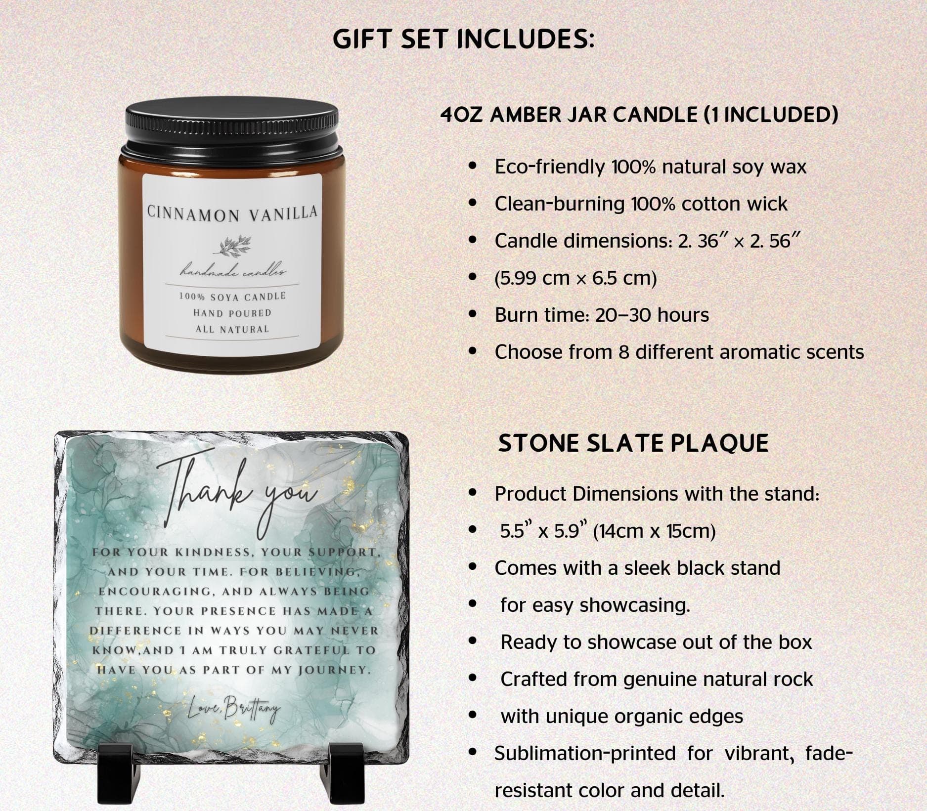 Custom Thank You Gift Set For-Coworker-Mentor-Teacher-Friend-Colleague-Mom-Women-Boss-Adviser-Coach- Appreciation Gift Box For Men - image 4