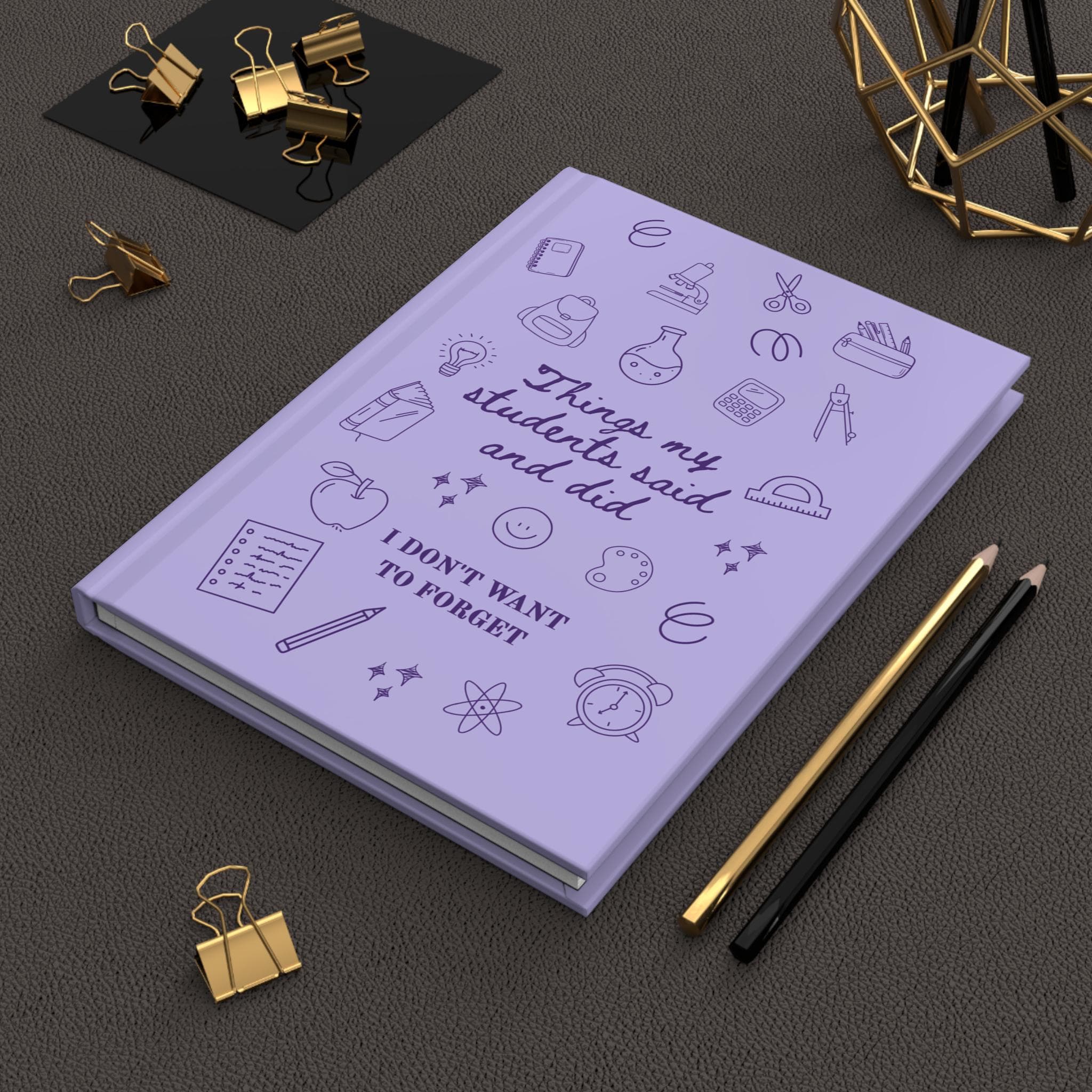 Personalized Teacher Memory Journal: Student Quotes, School Keepsake - image 2