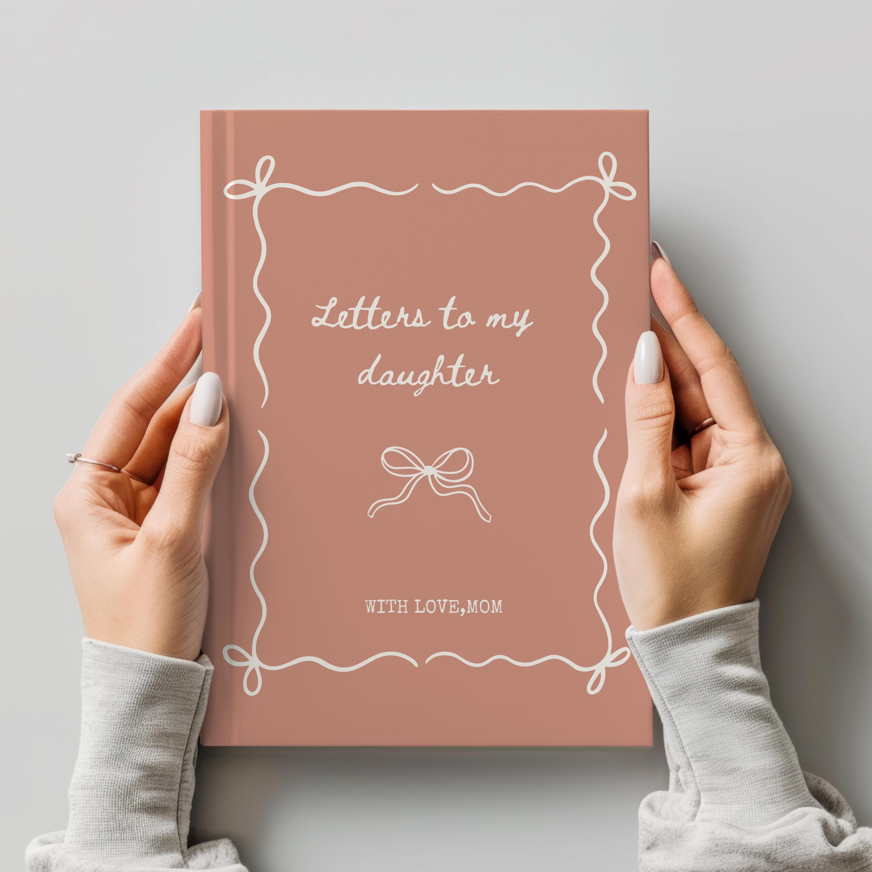 Letters to My Daughter Journal: Personalized Keepsake, New Mom Gift- Mom To Be-New Born Mother Present-Baby Girl - image 3