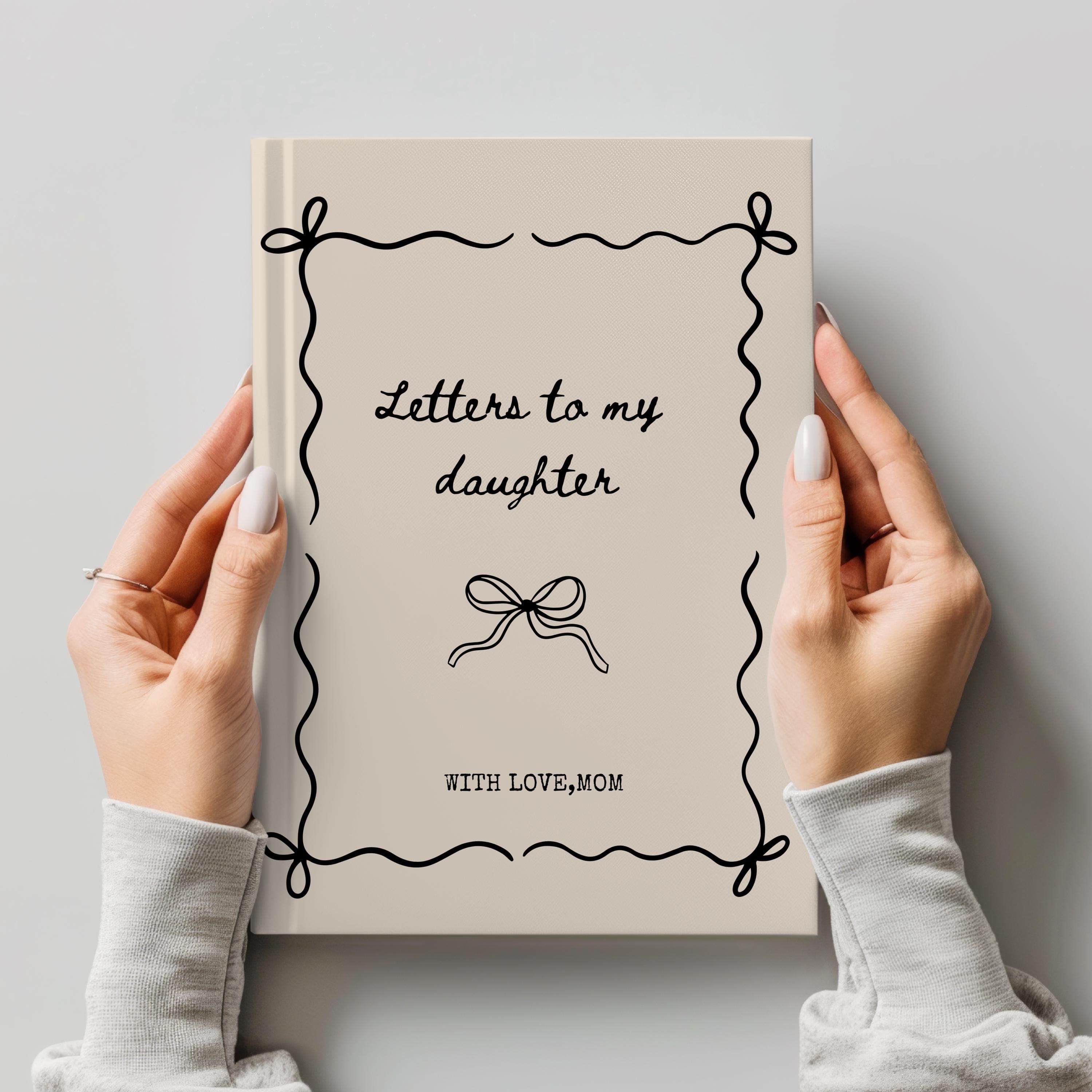 Letters to My Daughter Journal: Personalized Keepsake, New Mom Gift- Mom To Be-New Born Mother Present-Baby Girl - image 4