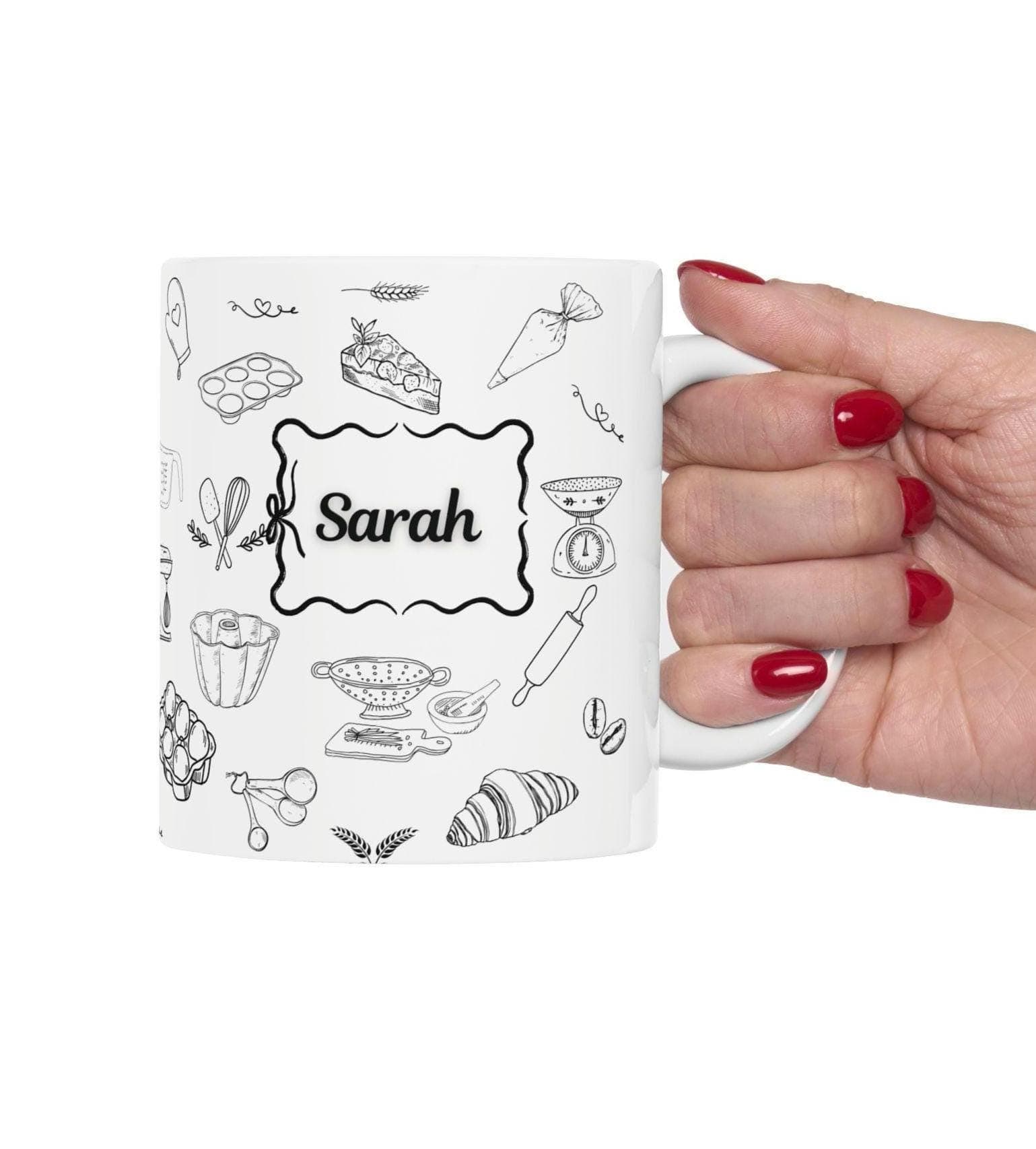 Personalized Baker Mug, Baking Lover Gift - image 5
