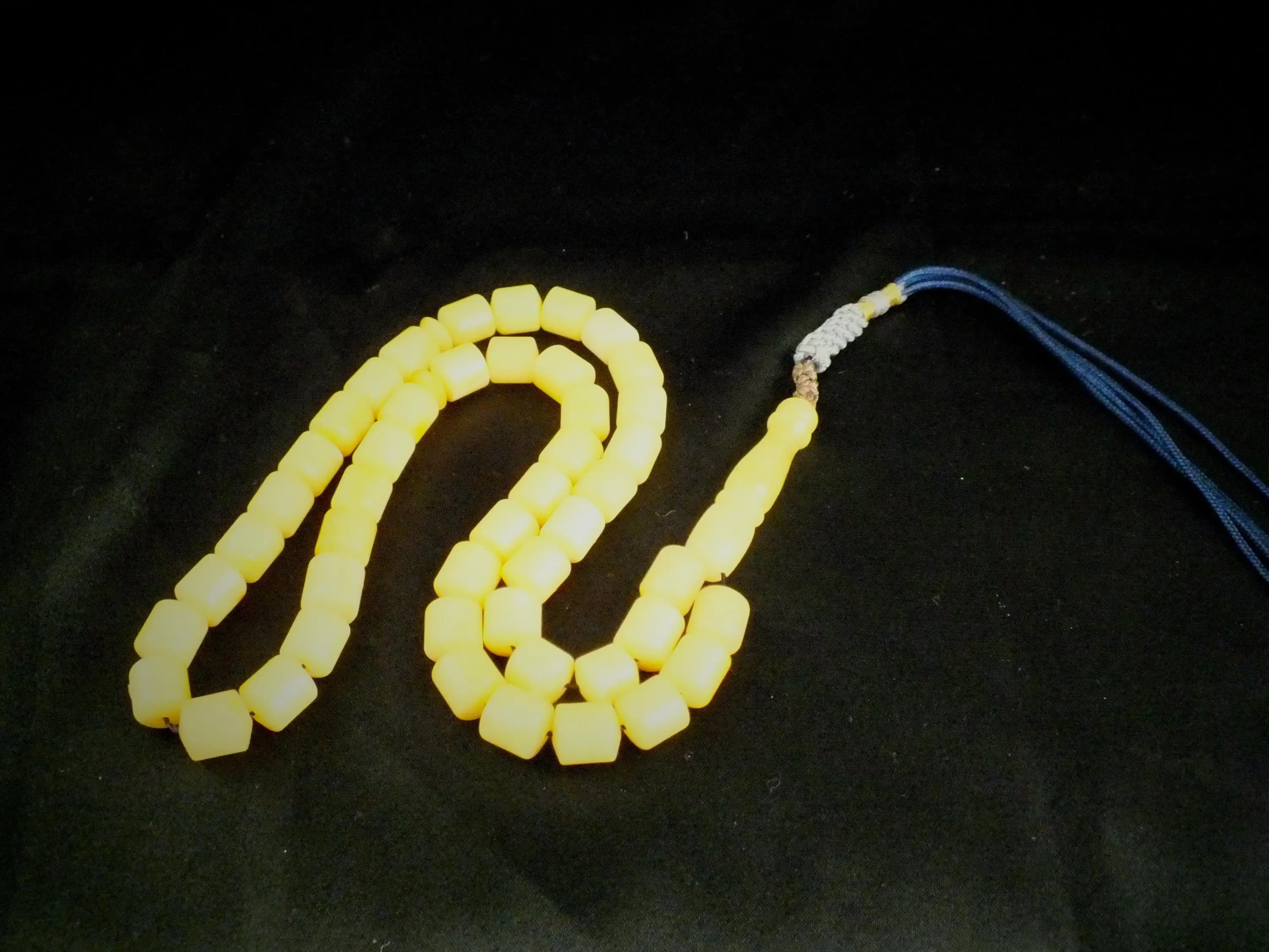 Beautiful high quality Baltic Amber Tasbih beads مسبحة - image 2