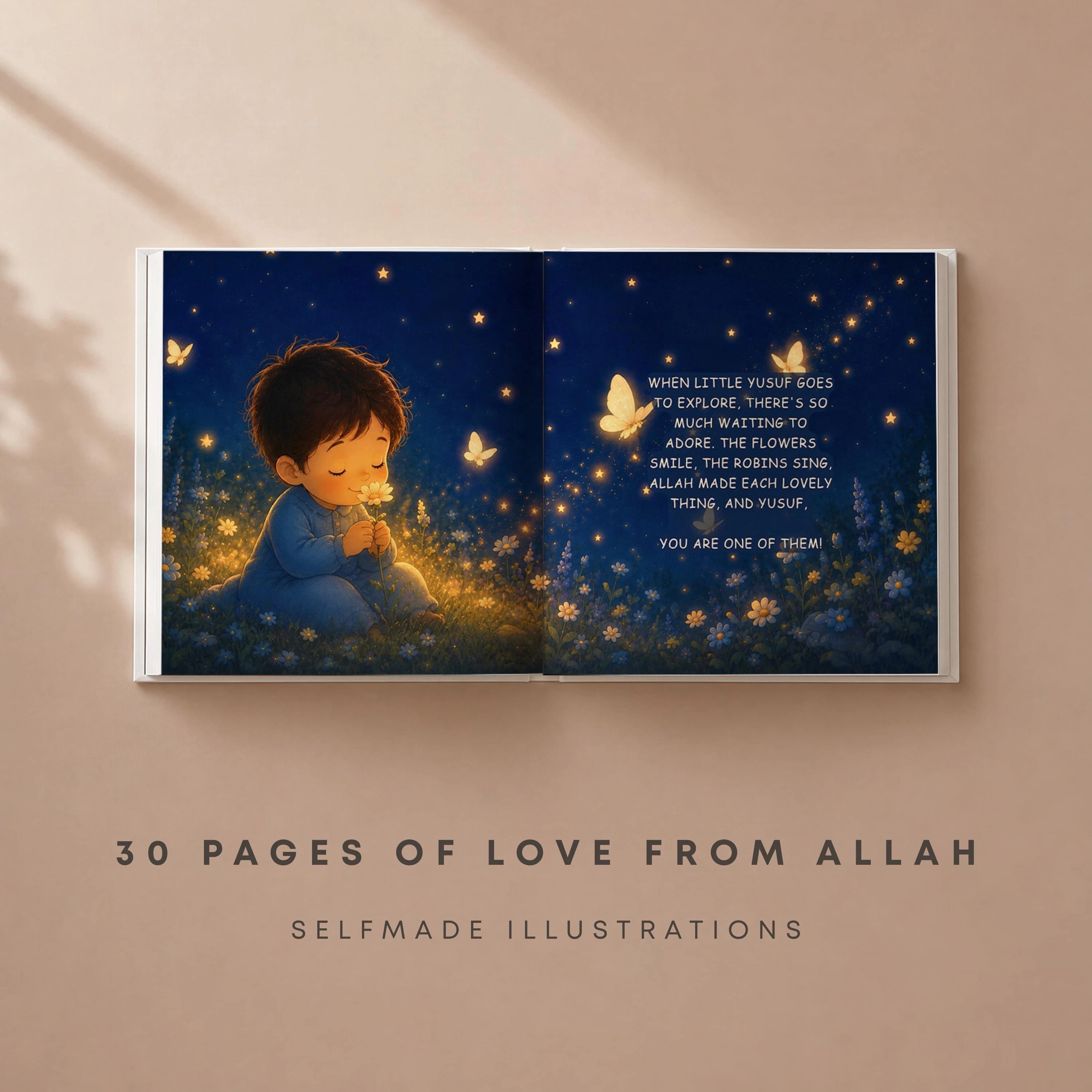 Magical Islamic Bedtime Gift for Boys | personalised Rhyming Bedtime Tale | Eid Gift for Boys - image 3
