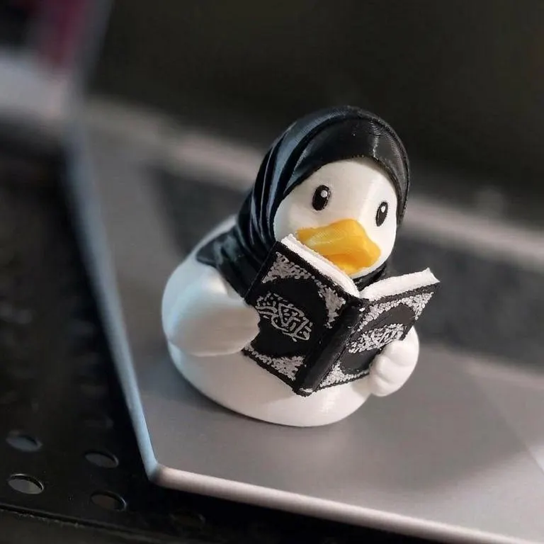 3D Printed Arab Muslim Palestinian Ducks - Jeep, Cruise Ducking, Ornaments