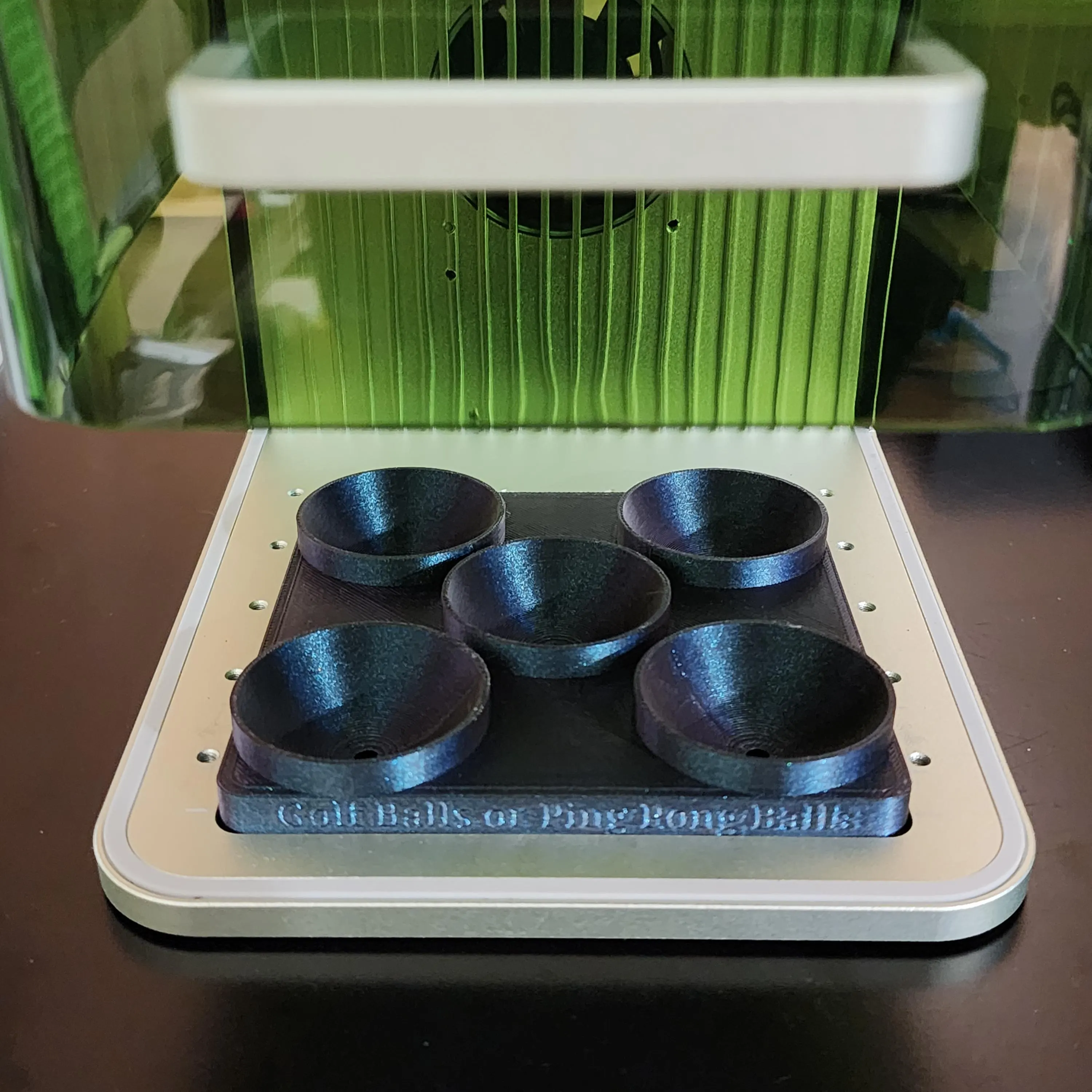 xTool F1 Golf Ball and Ping Pong Ball Jig 3D Print STL File