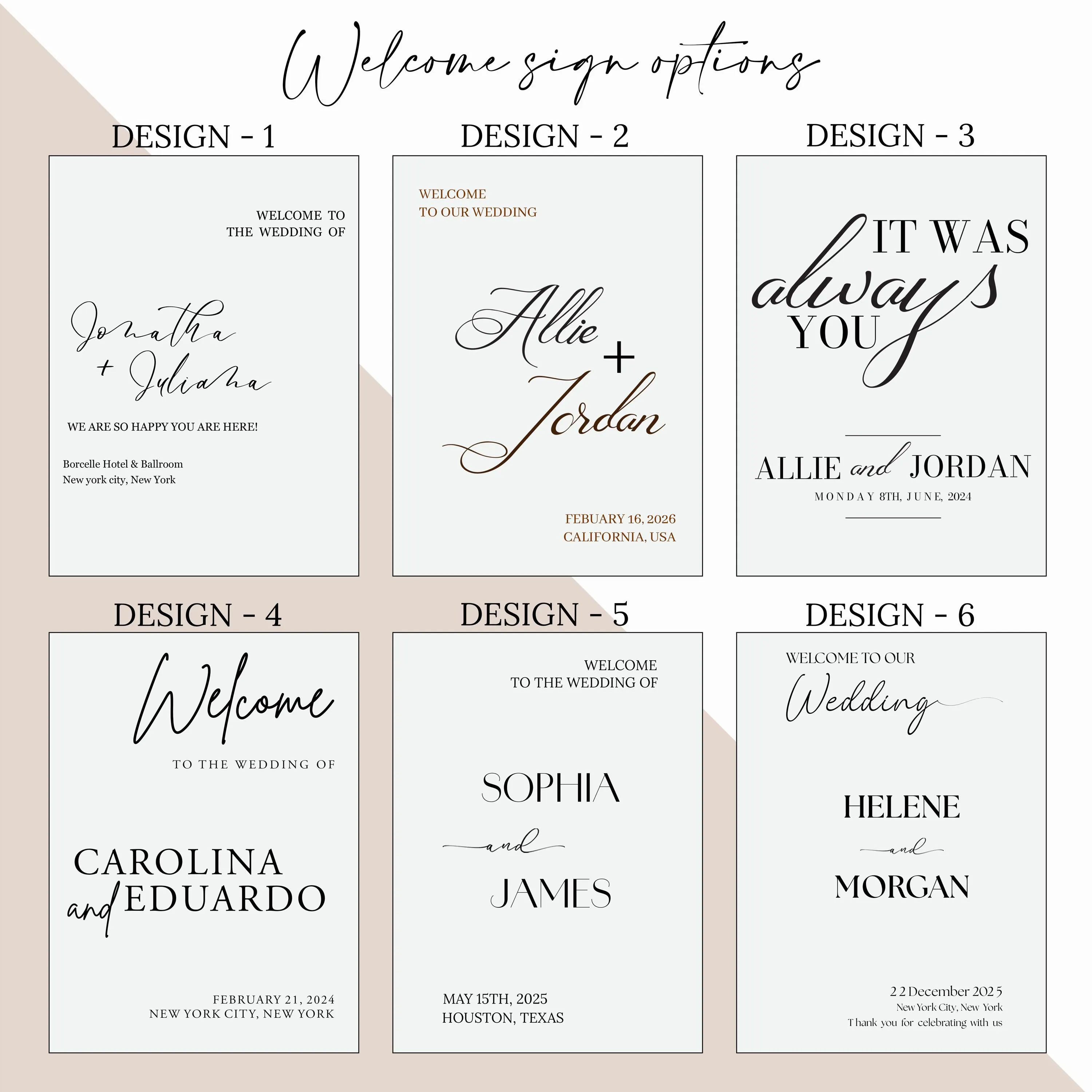 Custom Mirror Wedding Sign – Welcome & Seating Chart - image 4