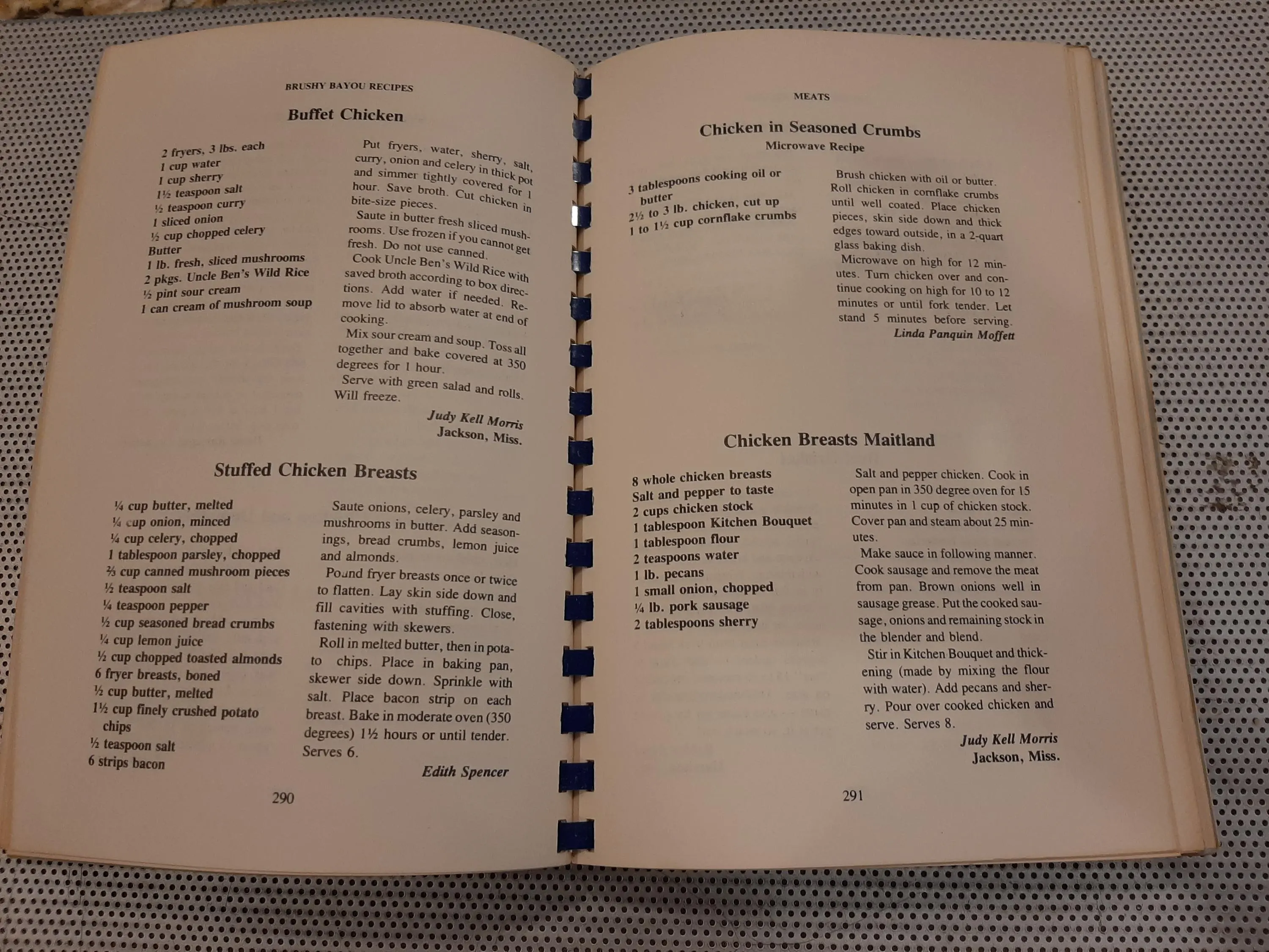 Vintage 1978 Brushy Bayou Recipes, Tallulah, Madison Parish, Louisiana Cookbook RARE First Edition, Soft Cover - image 3