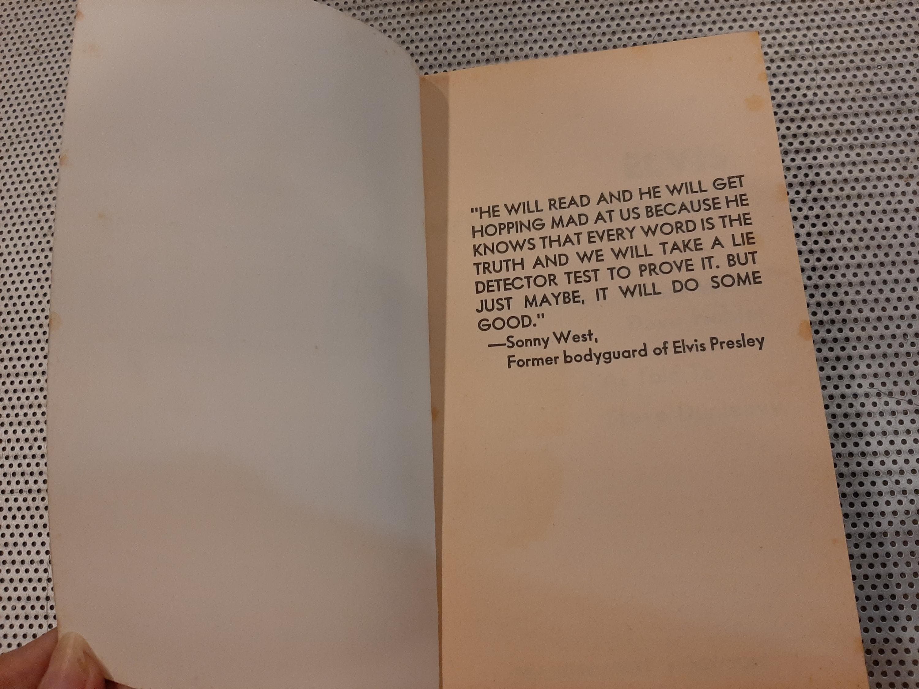 Vintage 1977 Elvis Presley "What Happened?" Paperback, First Edition - image 5