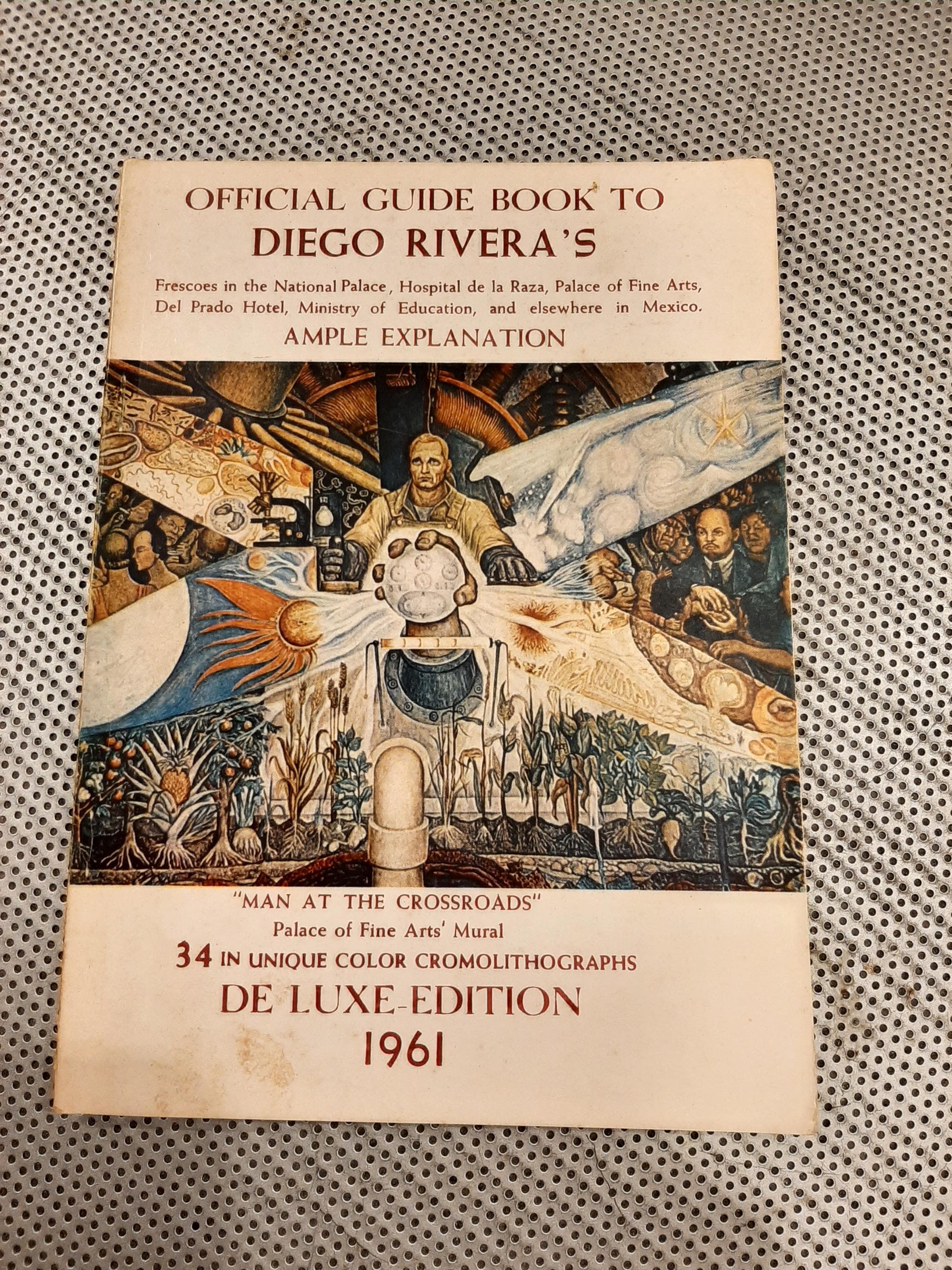 Vintage 1961 Official Guide To Diego Rivera’s Frescoes In The National Palace - image 4