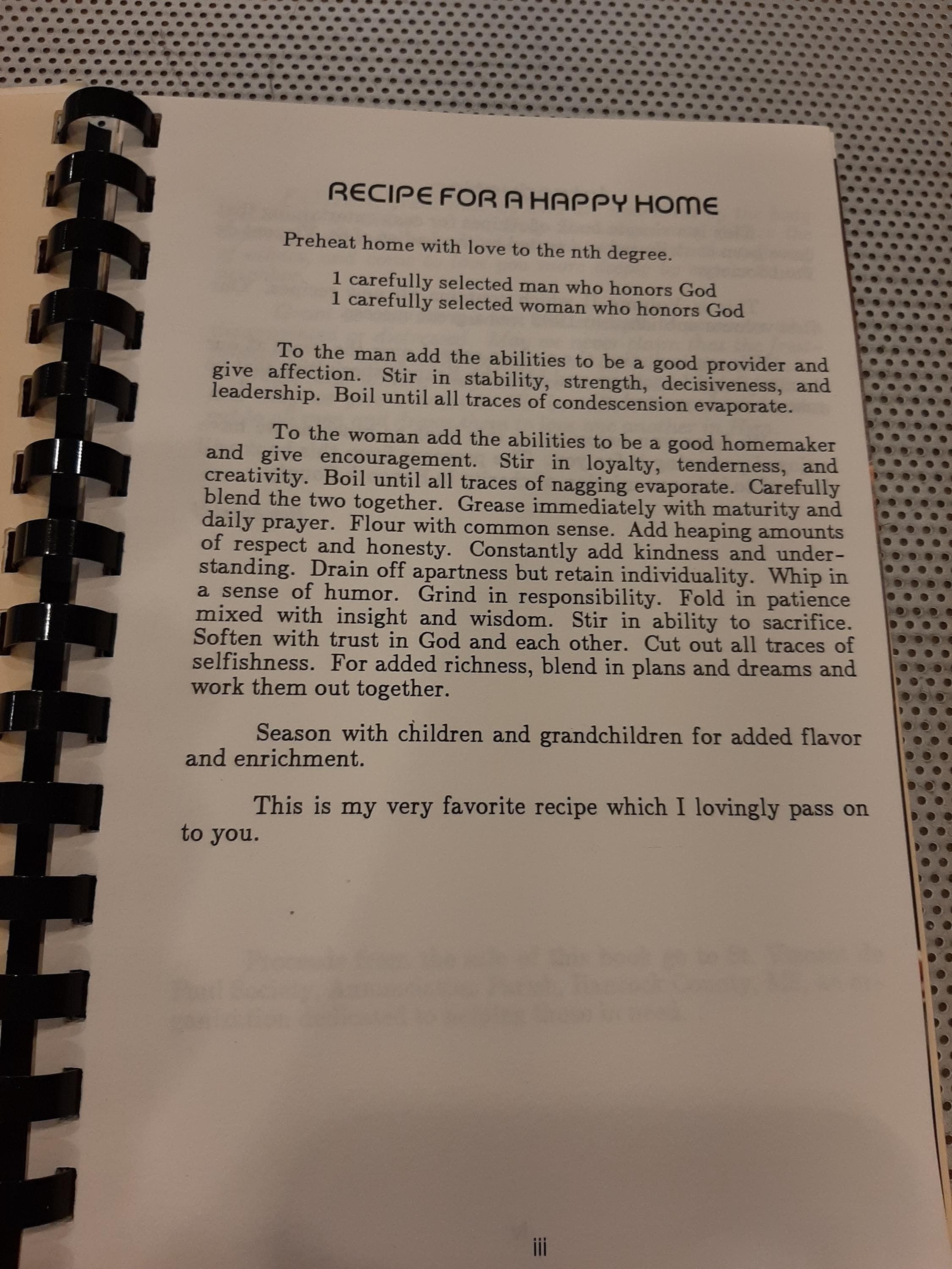 Vintage 1992 Ladies of St. Vincent de Paul Annunciation Parish Kiln Mississippi Church Lady Cookbook Vol. 2 Recipes Gulf Coast Catholic - image 4