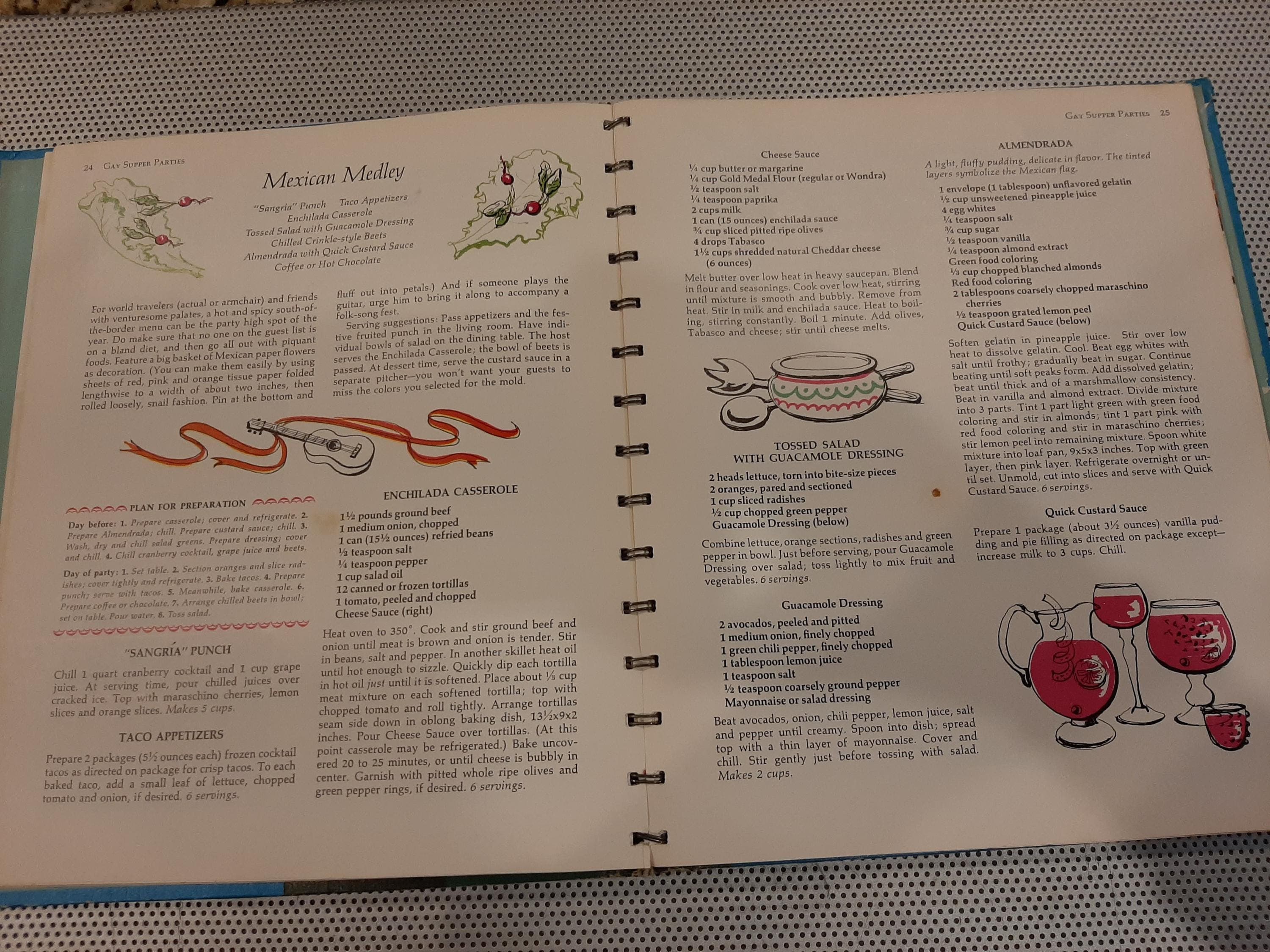 Vintage 1967 Betty Crocker Hostess Cookbook: MCM Entertaining - image 5