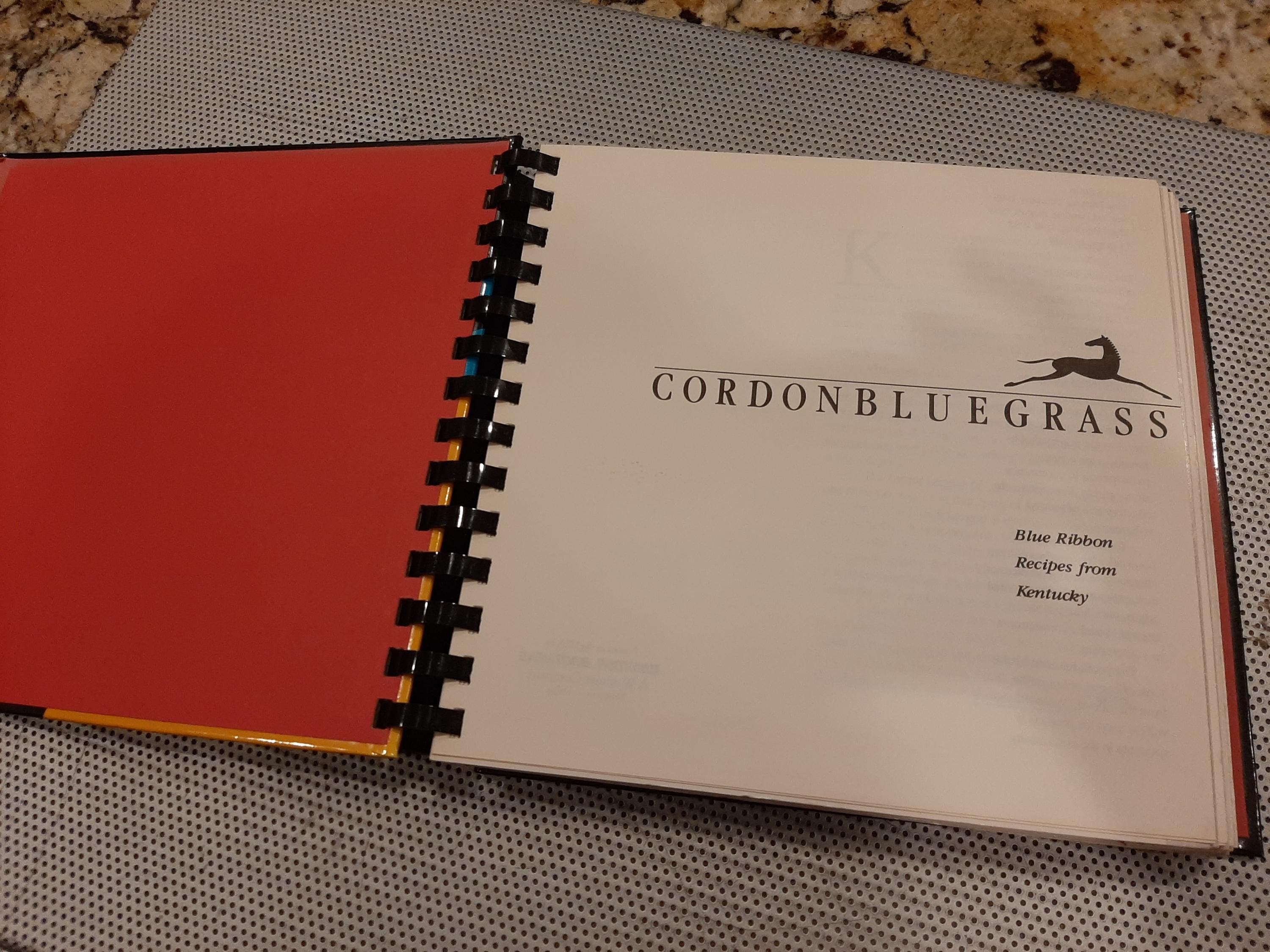 Cordon Bluegrass Cookbook Blue Ribbon Recipes From Kentucky Vintage 1992 Derby - image 5