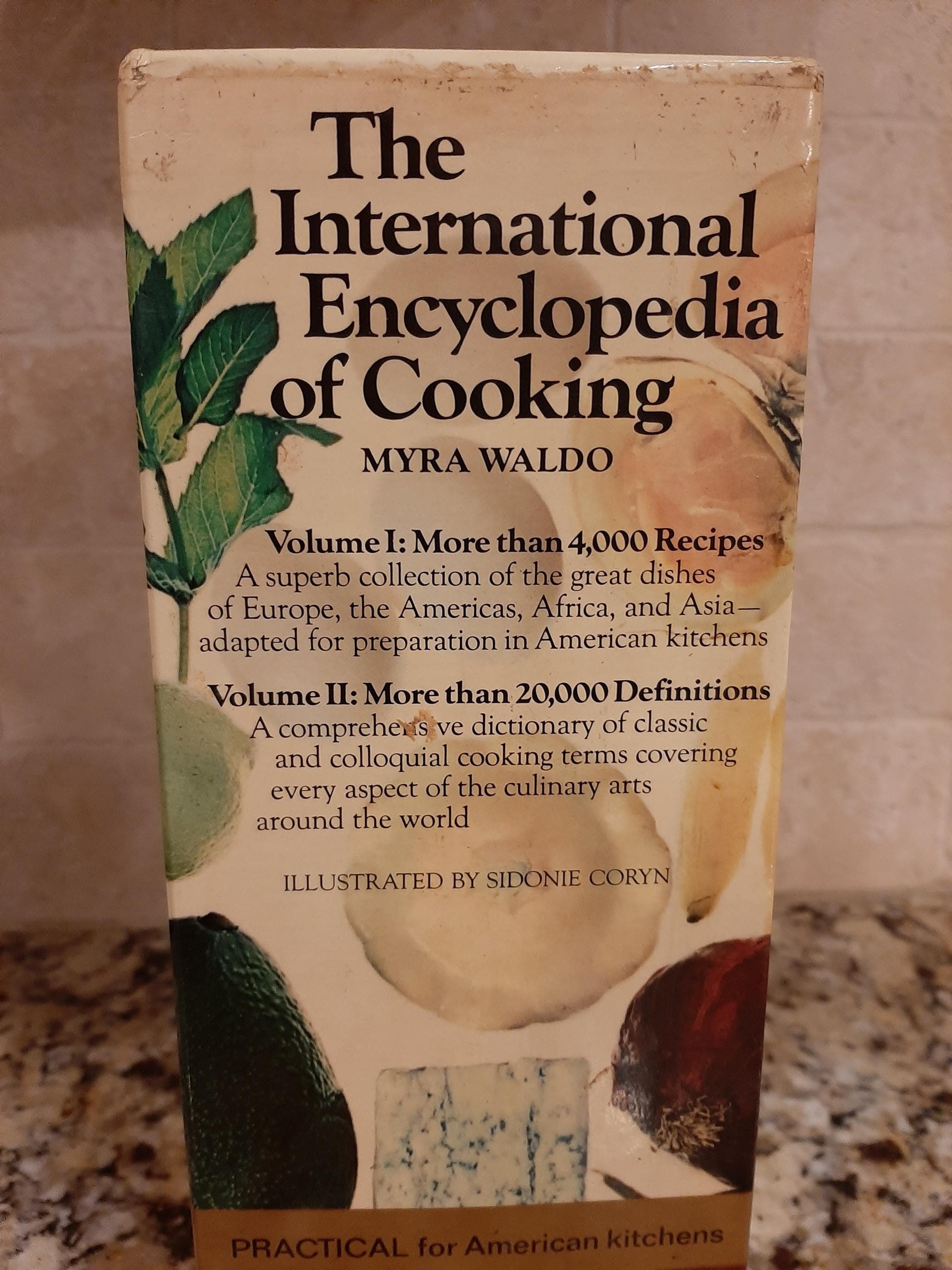 International Encyclopedia of Cooking Myra Waldo: 2 Vol. boxed set Hardcover Basic Recipes Classic Cookbooks - image 5