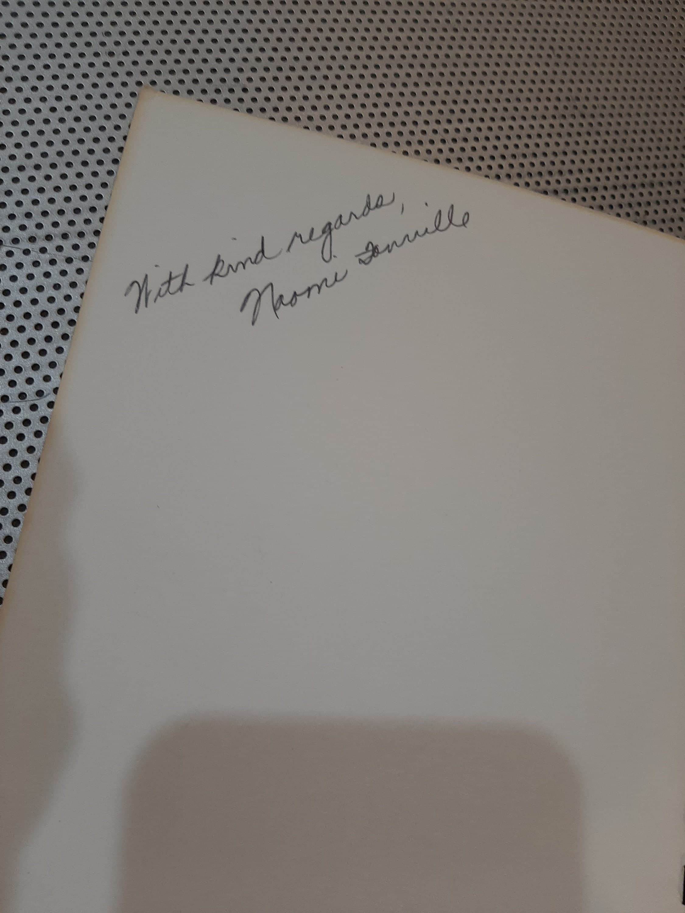 Vintage "Come and Dine" a Menu Cookbook by Naomi Fonville Mississippi 1986 First Edition Southern Cooking Recipes Signed - image 4