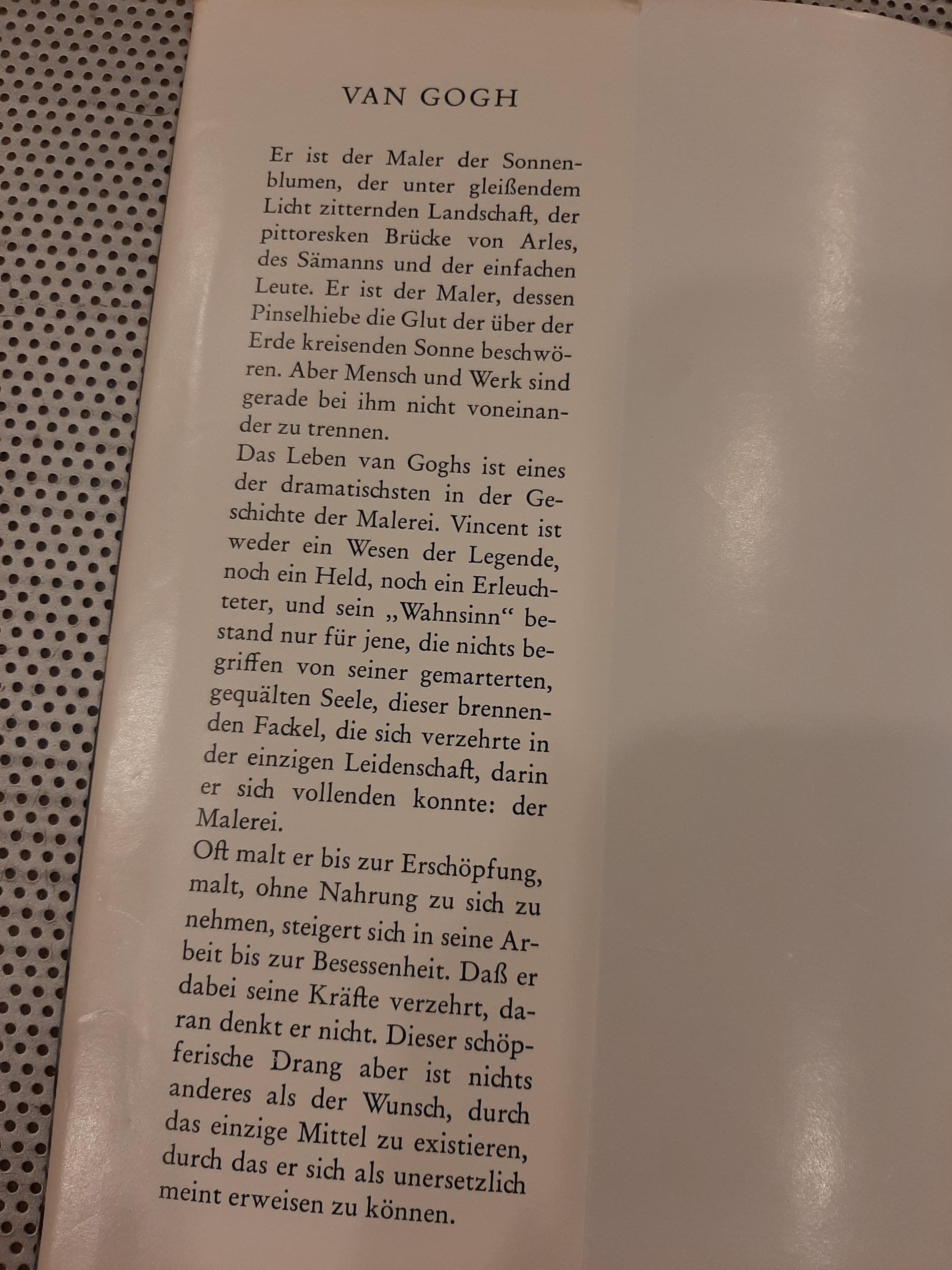 Vintage 1980 Van Gogh Art Book: German Text - image 5