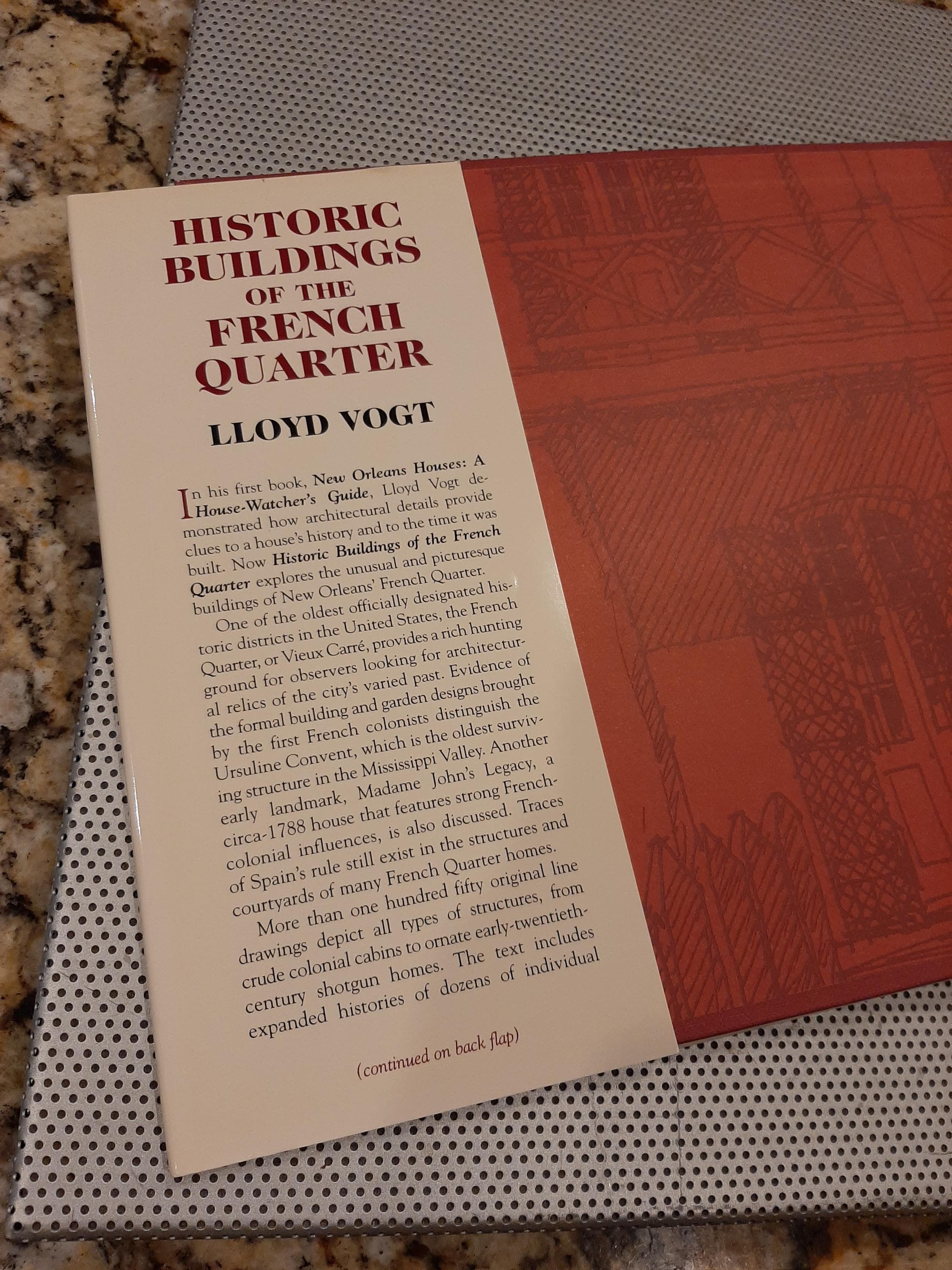 Historic Buildings of the French Quarter H/C Book 2002 by Lloyd Vogt New Orleans - image 3