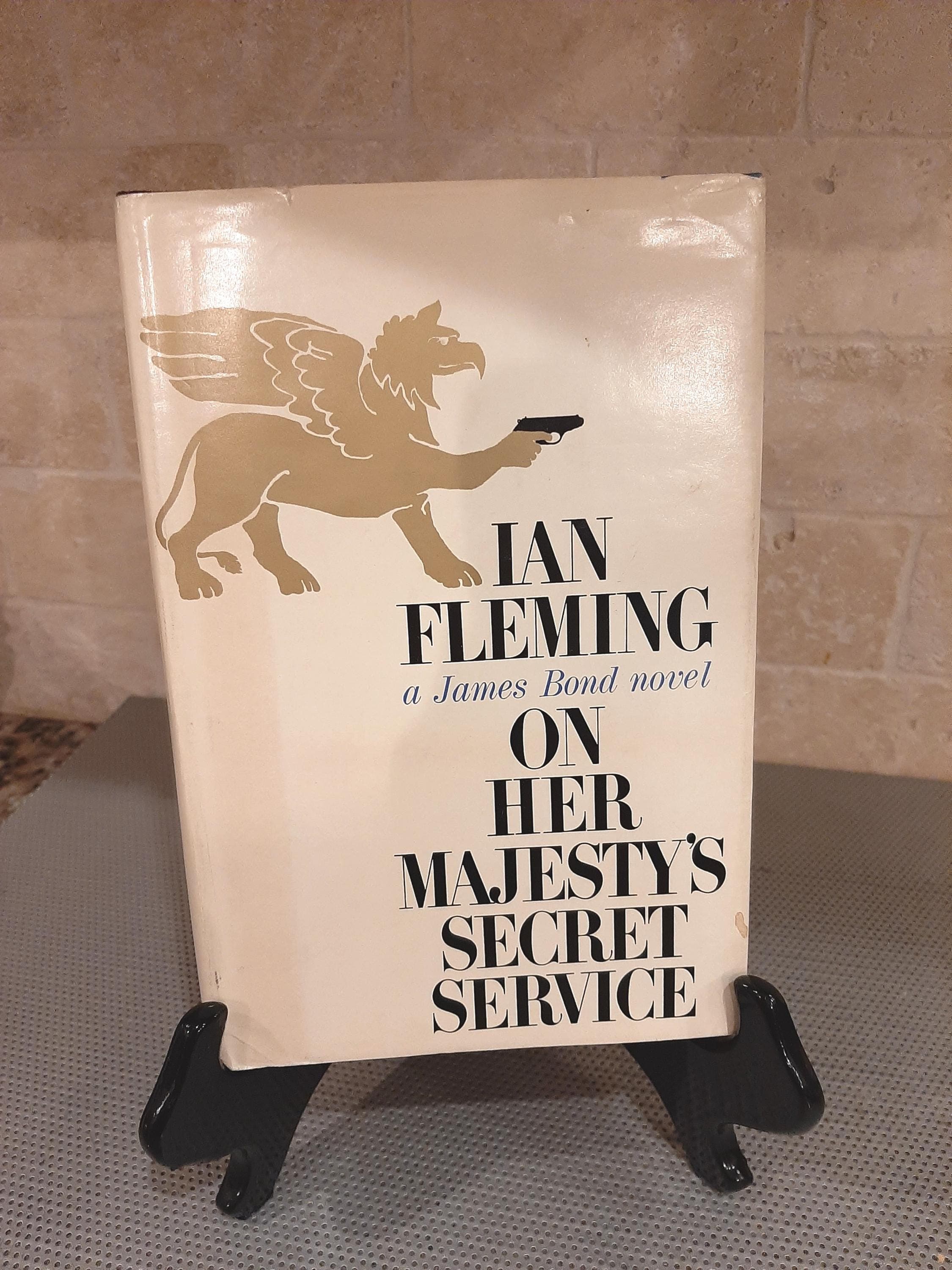 On Her Majesty's Secret Service James Bond Ian Fleming First Printing 1963 H/C