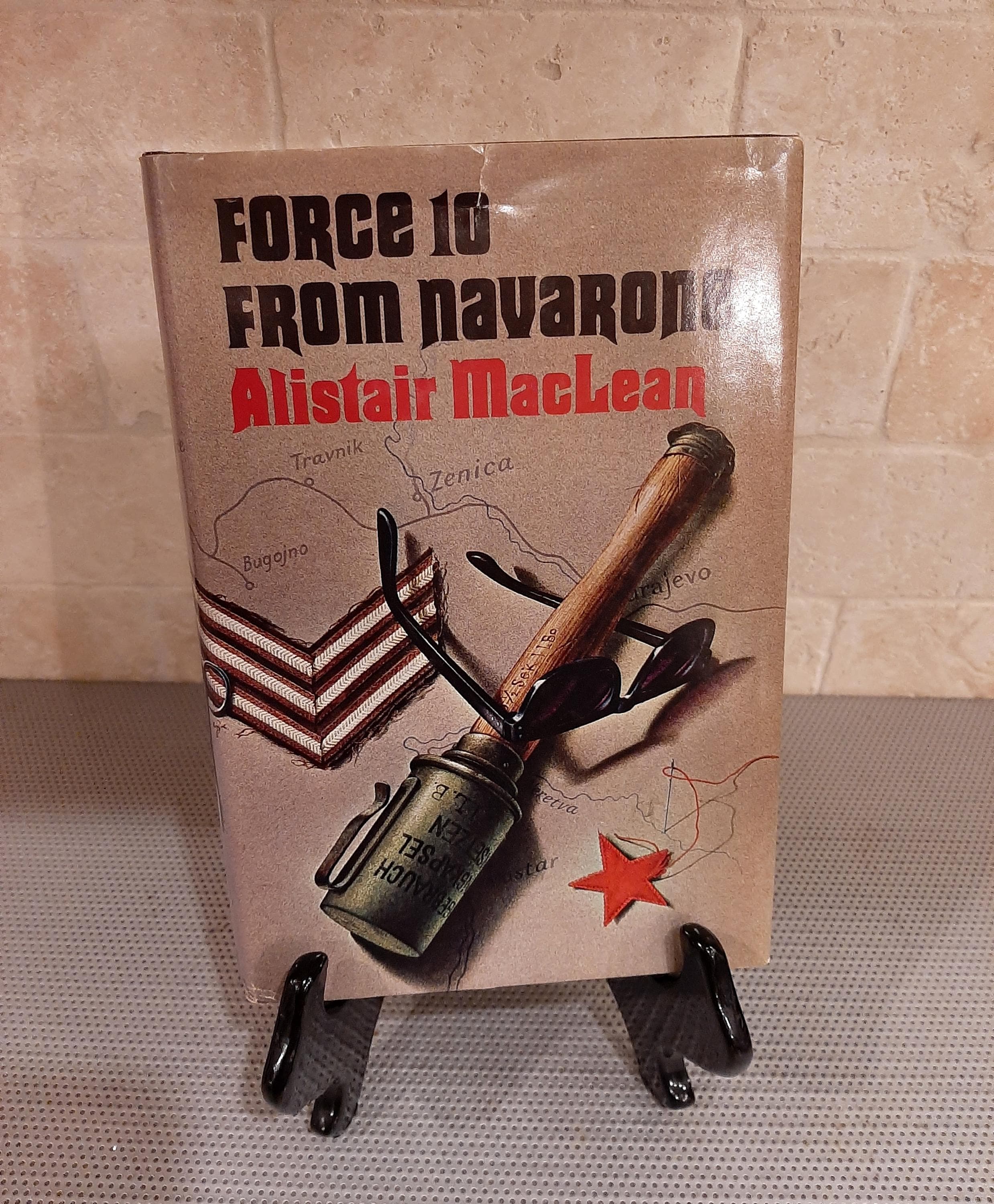 Force 10 From Navarone Alistair MacLean Book Club Edition 1968 World War II Book