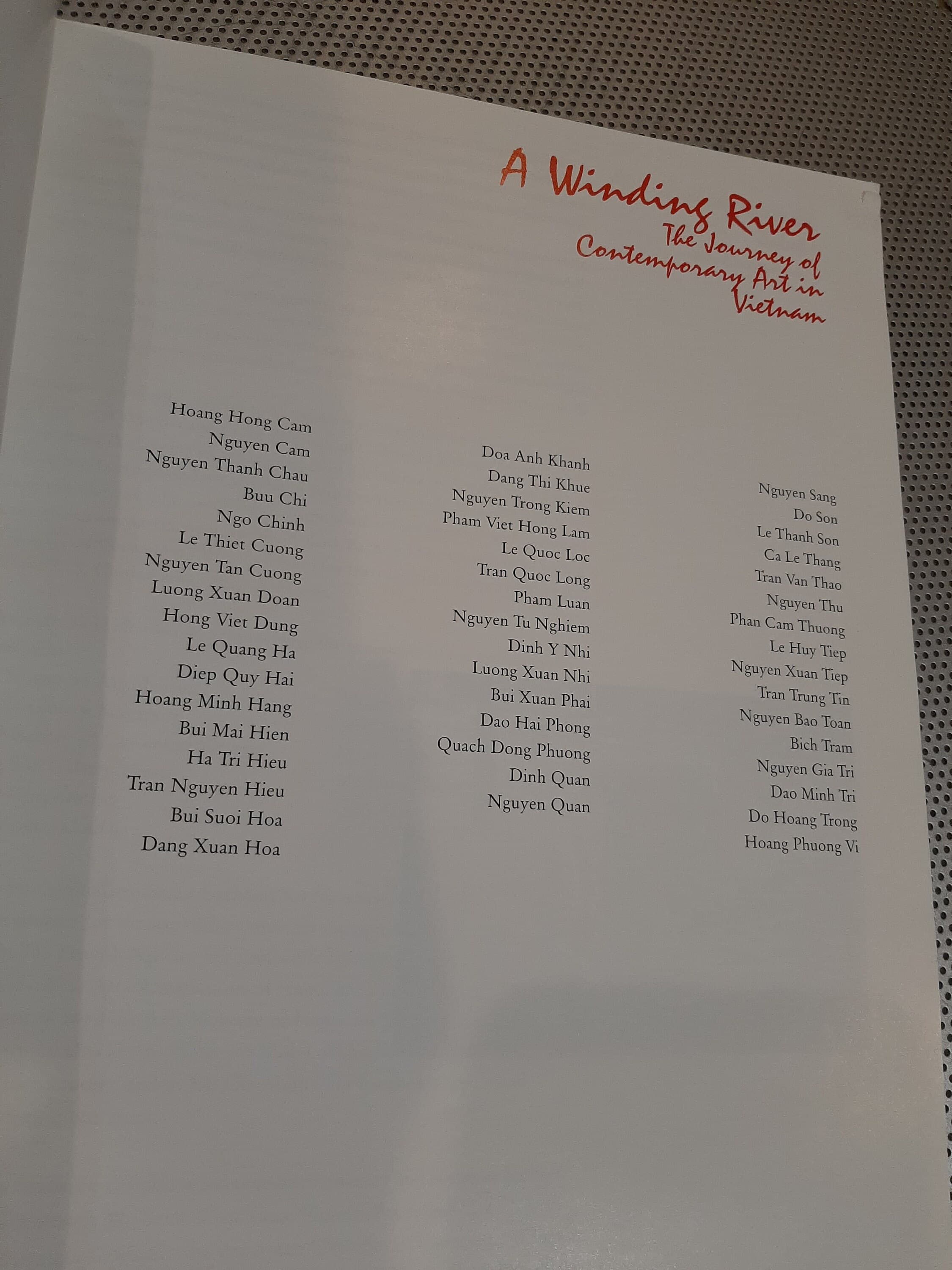Vintage 1997 A Winding River: The Journey of Contemporary Art in Vietnam Paperback Art Book Meridian International Center Exhibit - image 5