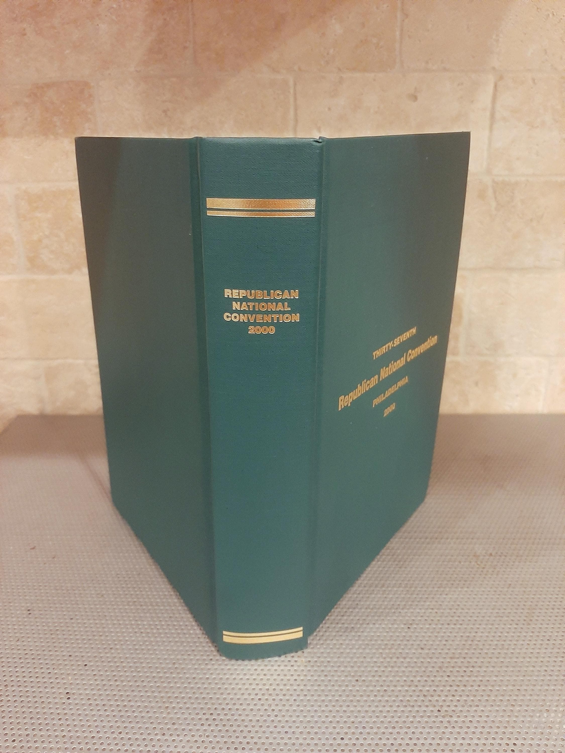 Republican National Convention 2000 Philadelphia PA Bush Cheney Political Book