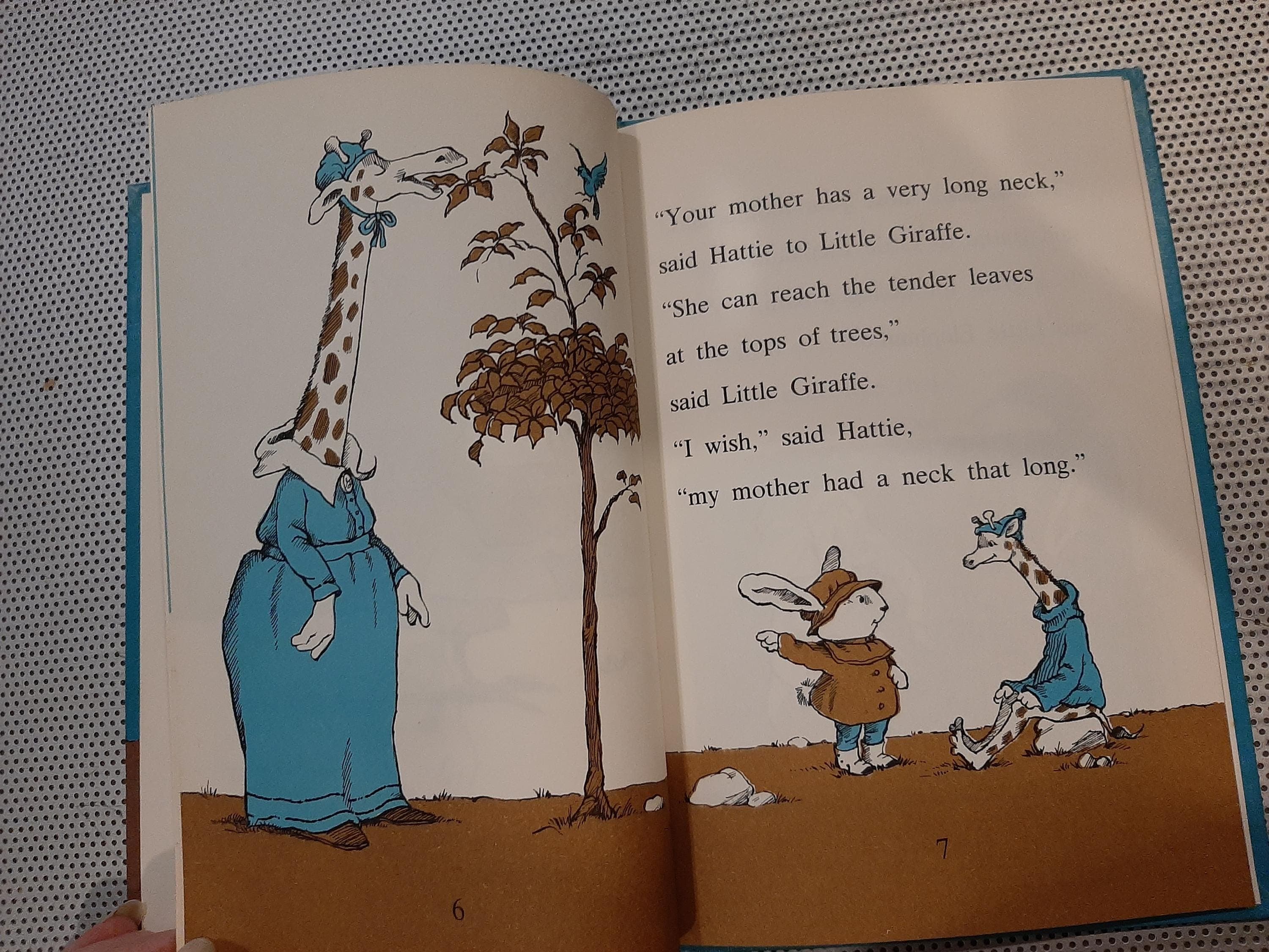 Vintage Hattie Rabbit Hardback, 1976 Children's Book - image 5