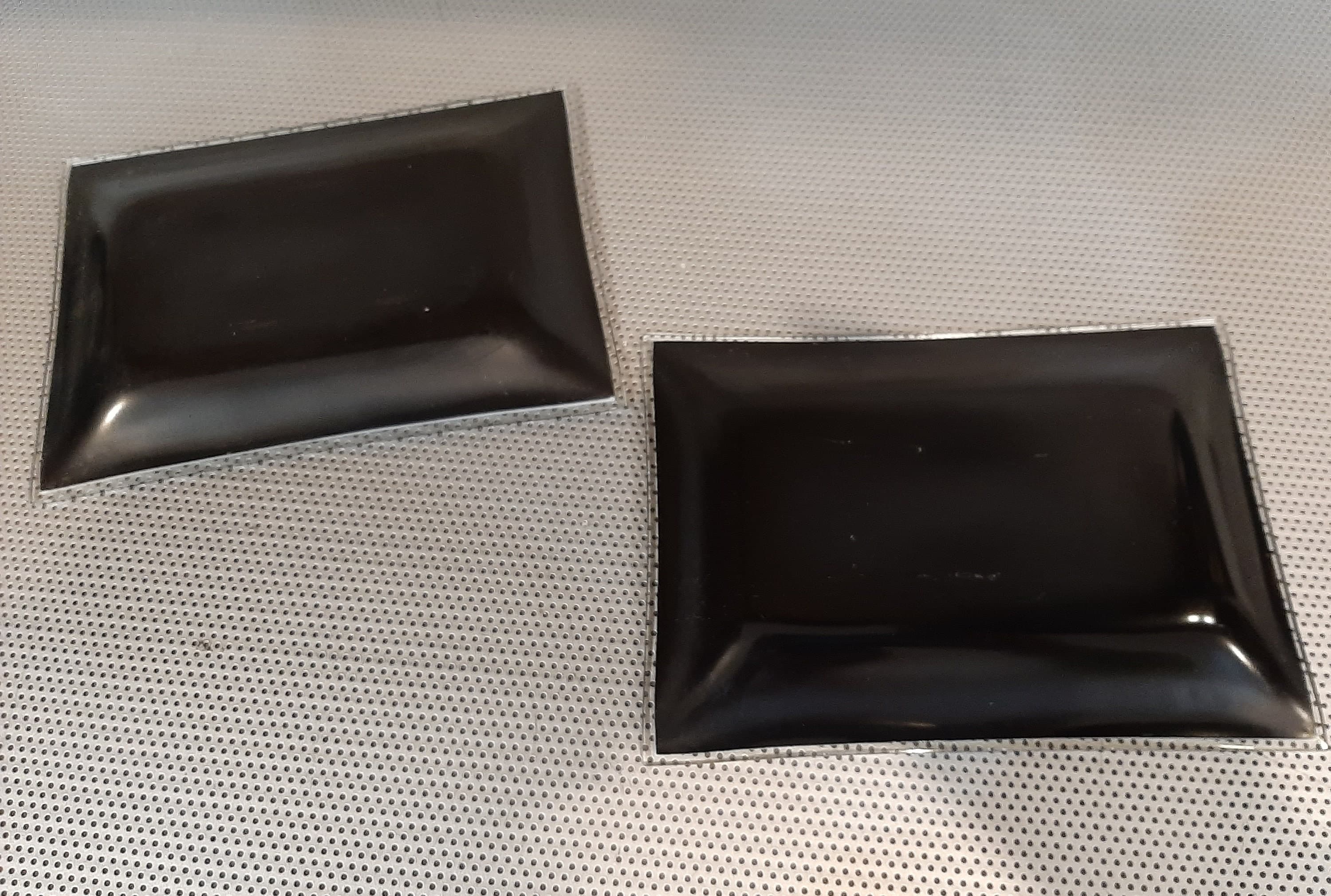 Set of 2 Vintage Eastern Steamship Lines Bahama Star Cruise Black and White Glass Trinket Jewelry Dishes Ashtrays - image 4