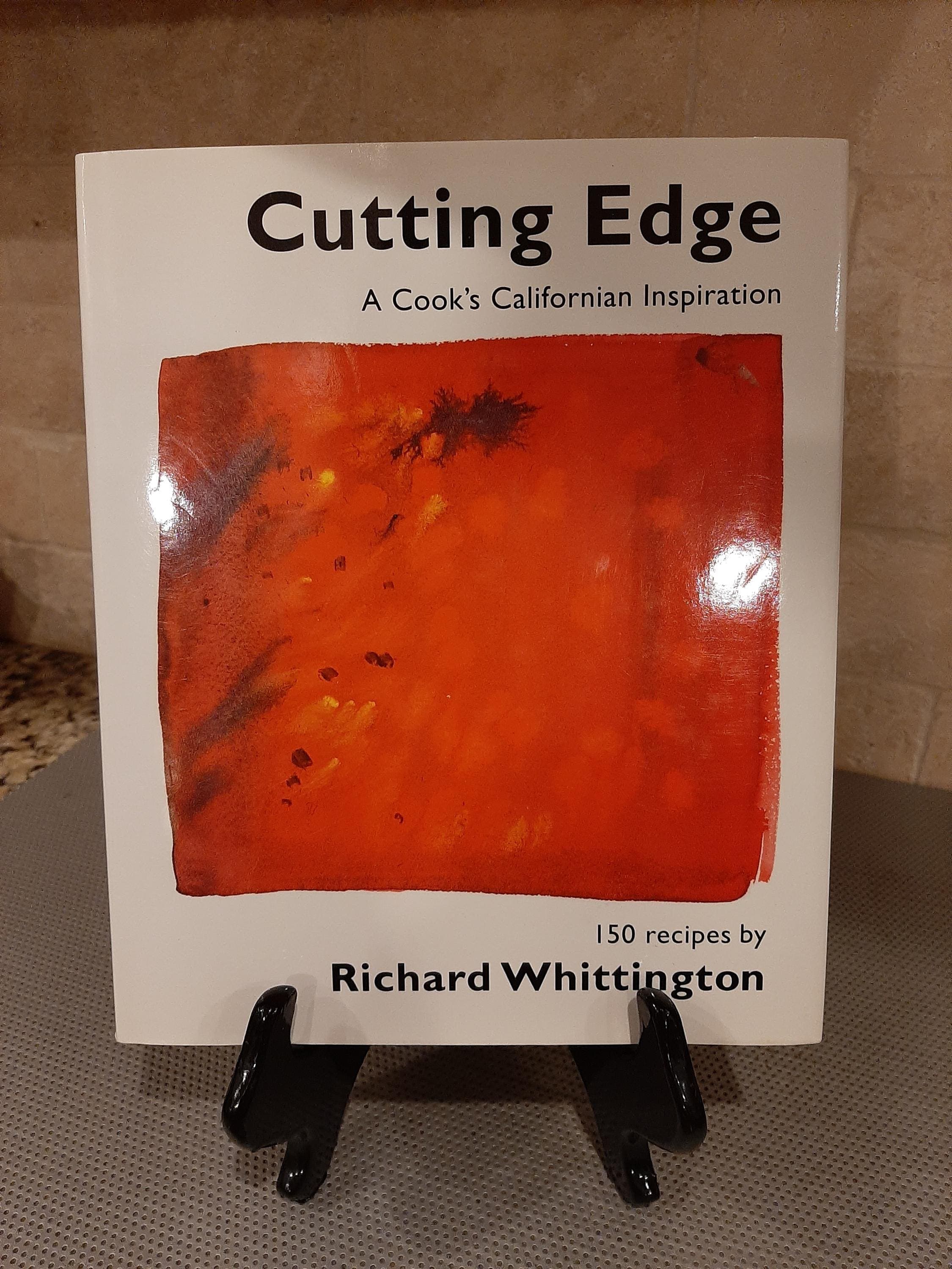 Vintage 1996 Cutting Edge A cook’s Californian Inspiration Cookbook by Richard Whittington