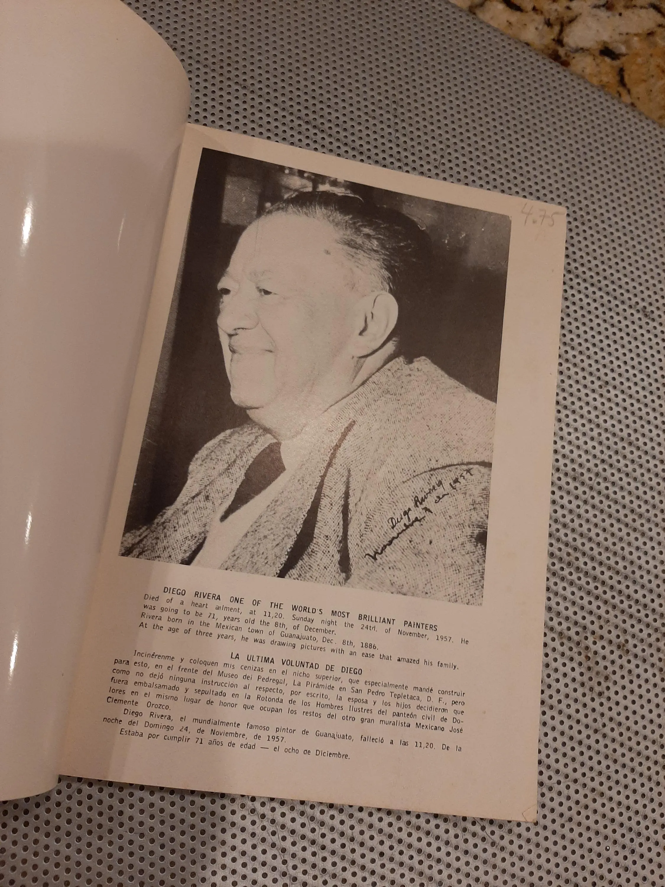 Vintage 1961 Official Guide To Diego Rivera’s Frescoes In The National Palace - image 5